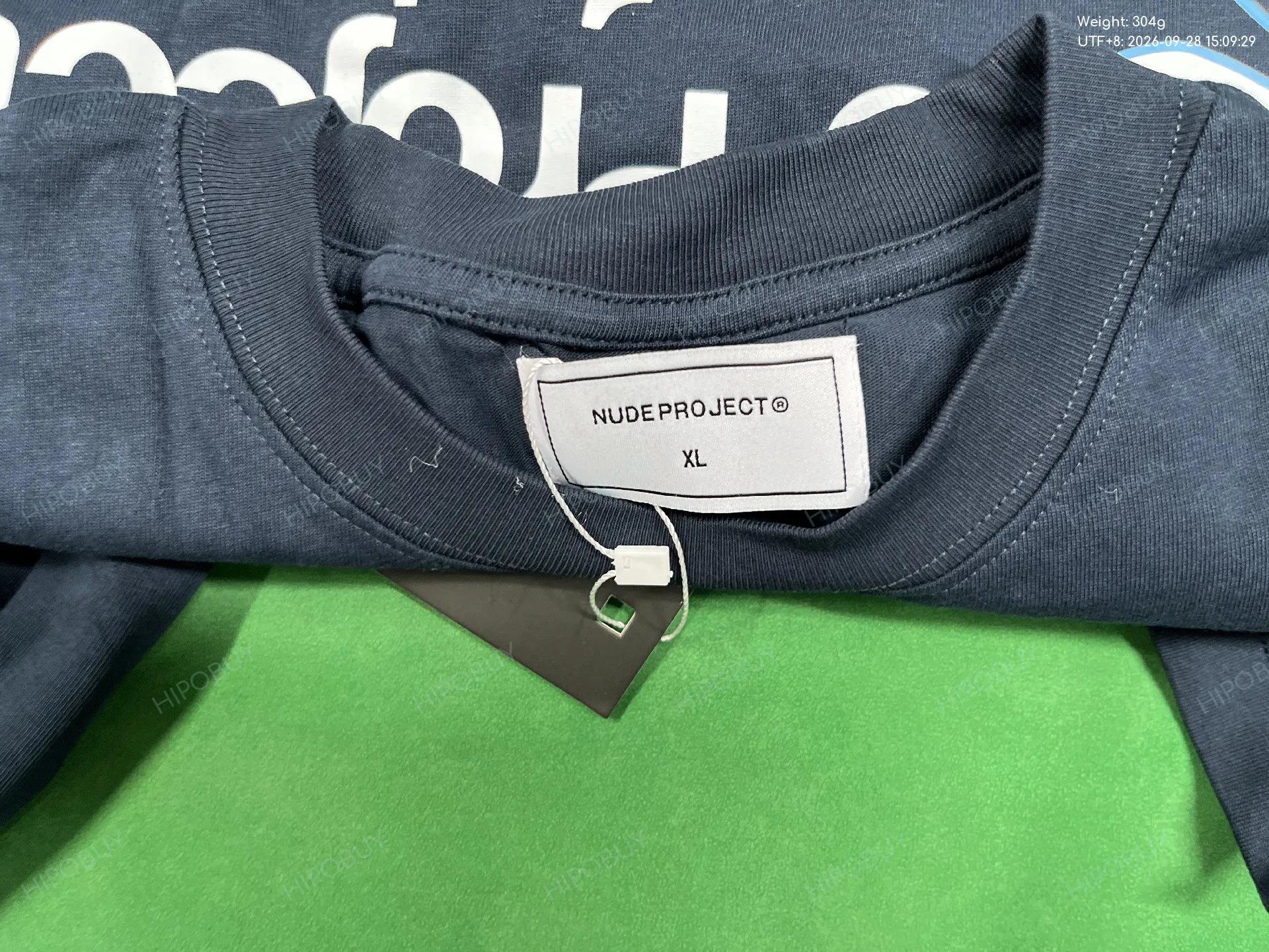Foto QC 1 de Nude Project Leisure Open Tour T-shirt Heart Cherry Navy Blue