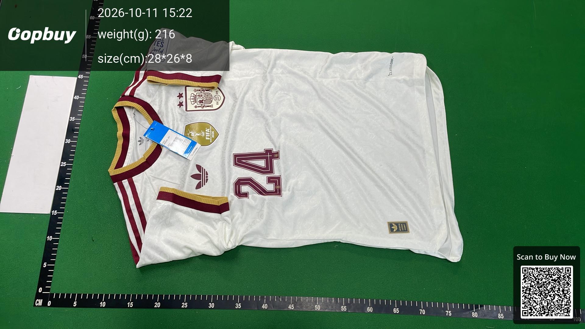 Foto QC 2 de Other x Spain National Team 2026 Away Jersey Lamine Yamal #19 White