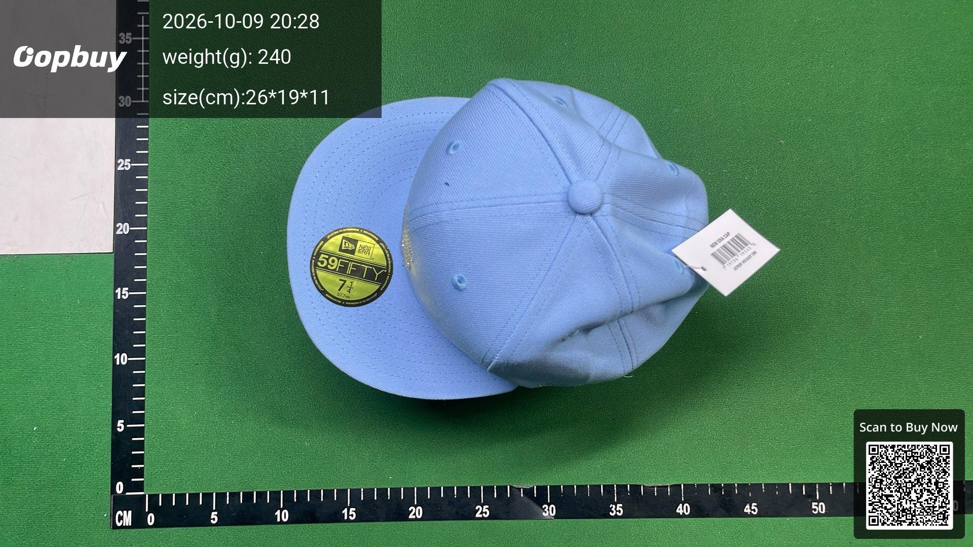 Foto QC 1 de New Era Los Angeles Dodgers MLB Horseshoe 59FIFTY Cap Red
