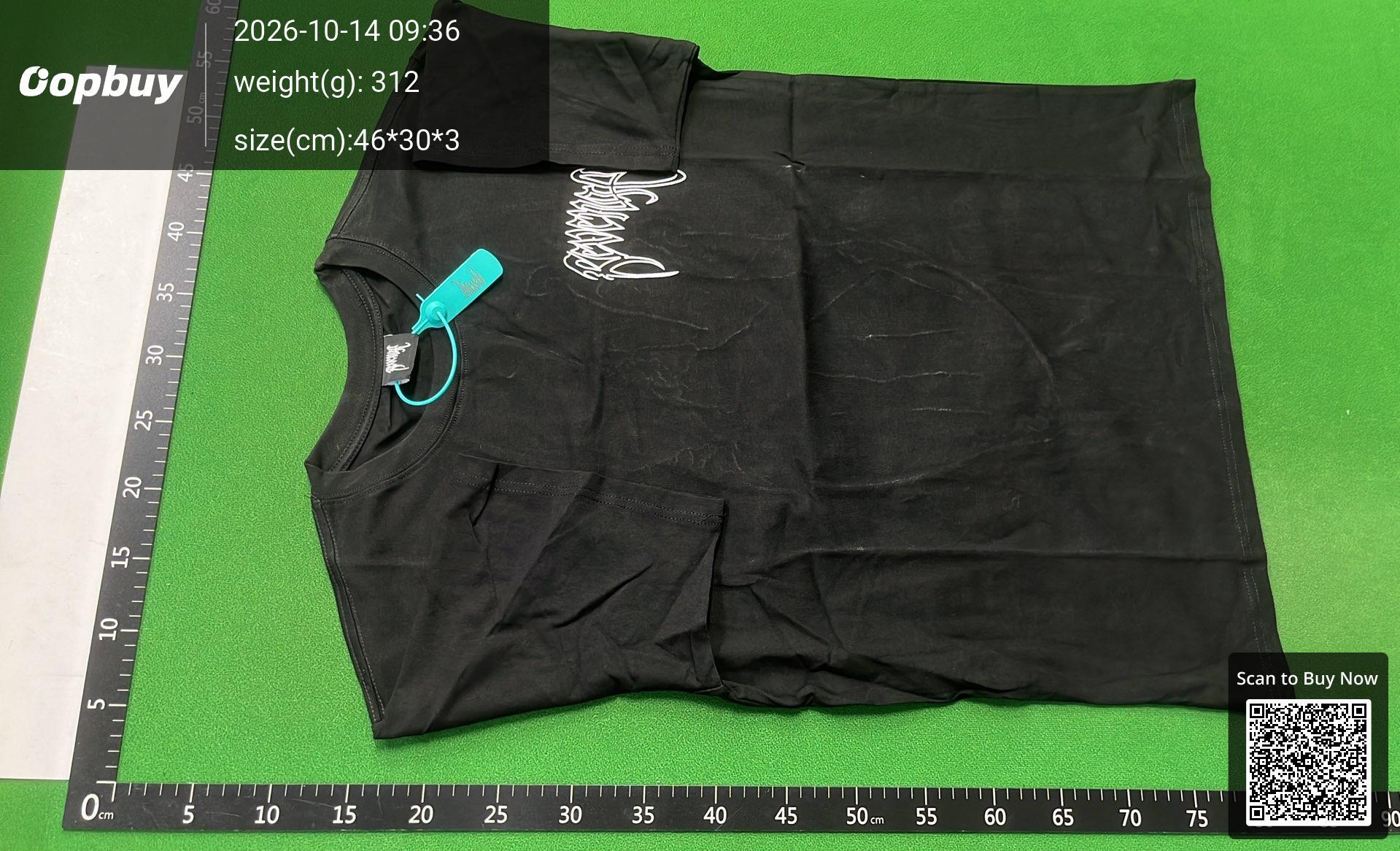 Foto QC 2 de Revenge XXXTentacion T-shirt Red Sketch Arch Logo Black