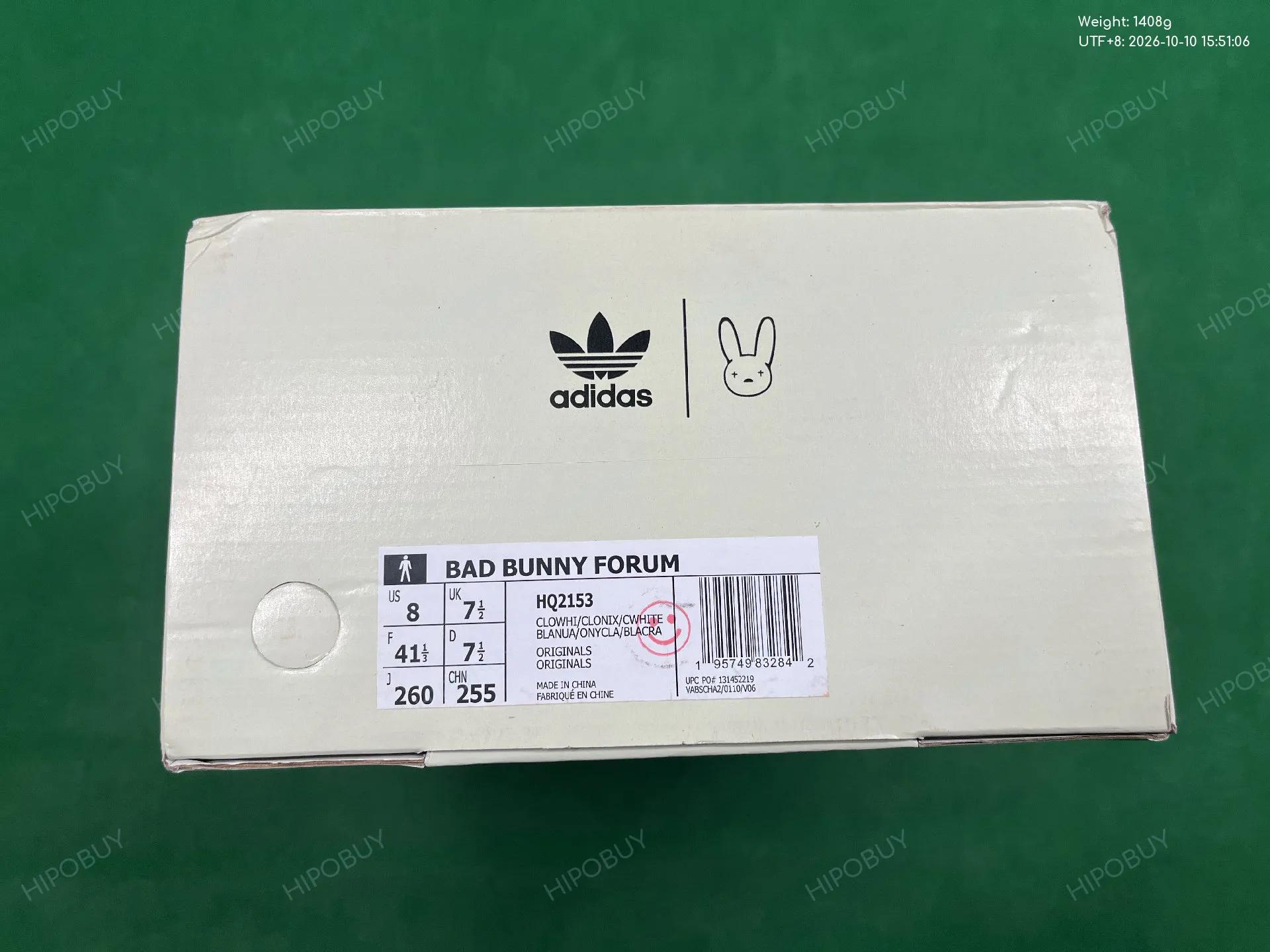 Foto QC 2 de adidas Forum Low Bad Bunny Blue Tint GY9693