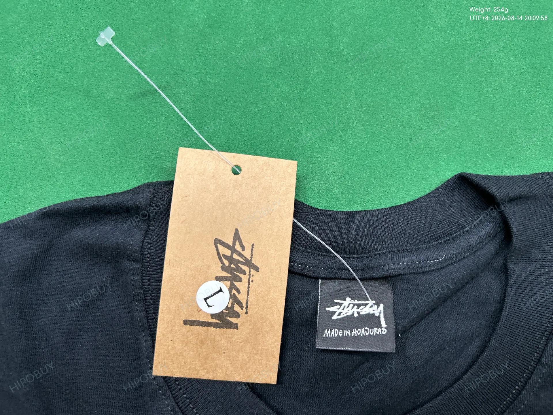 Foto QC 5 de Stussy T-shirt Fuzzy Dice White