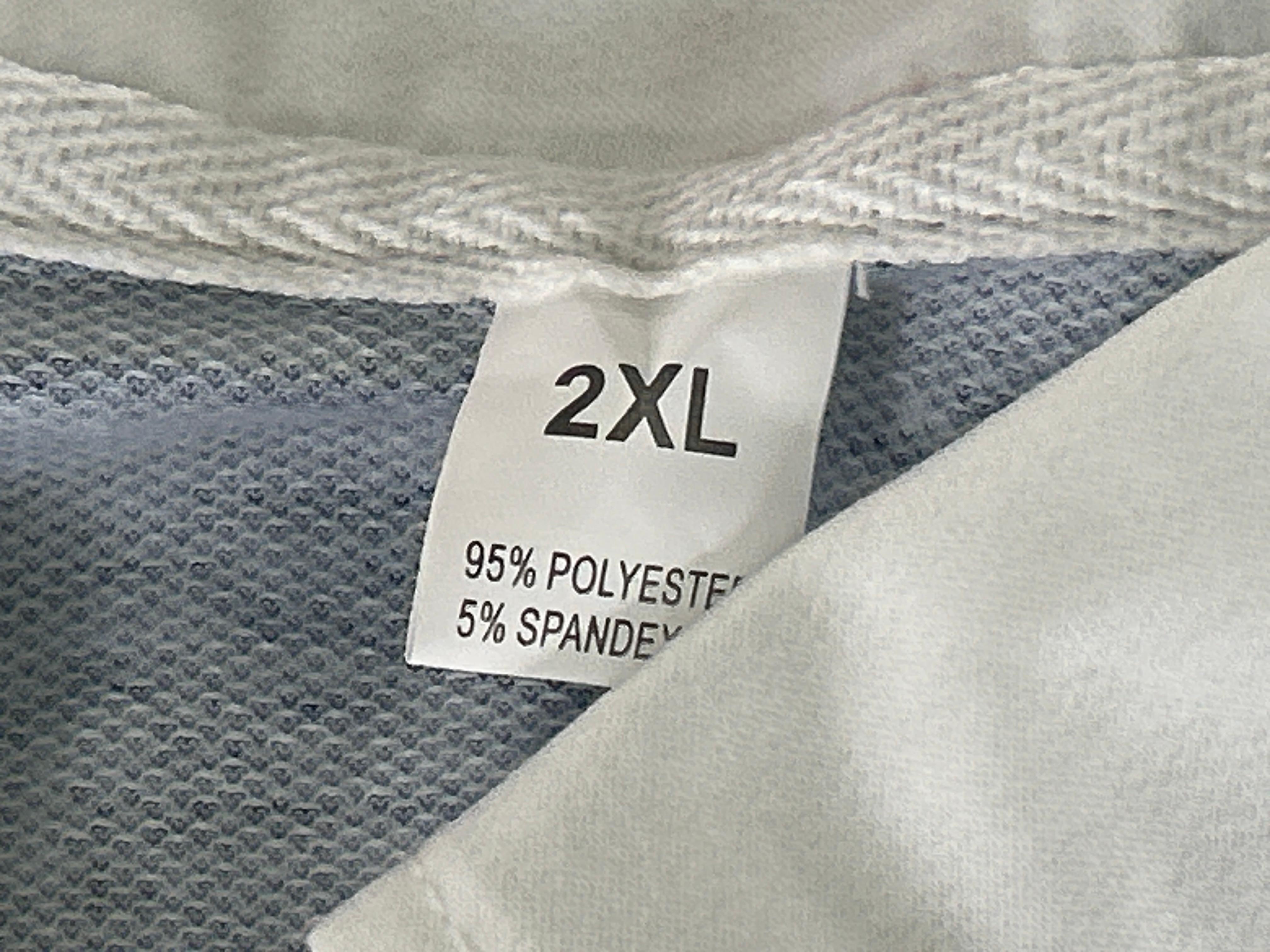 Foto QC 6 de Other Shirt Y2K 3D Print Striped NY Graphic Blue White