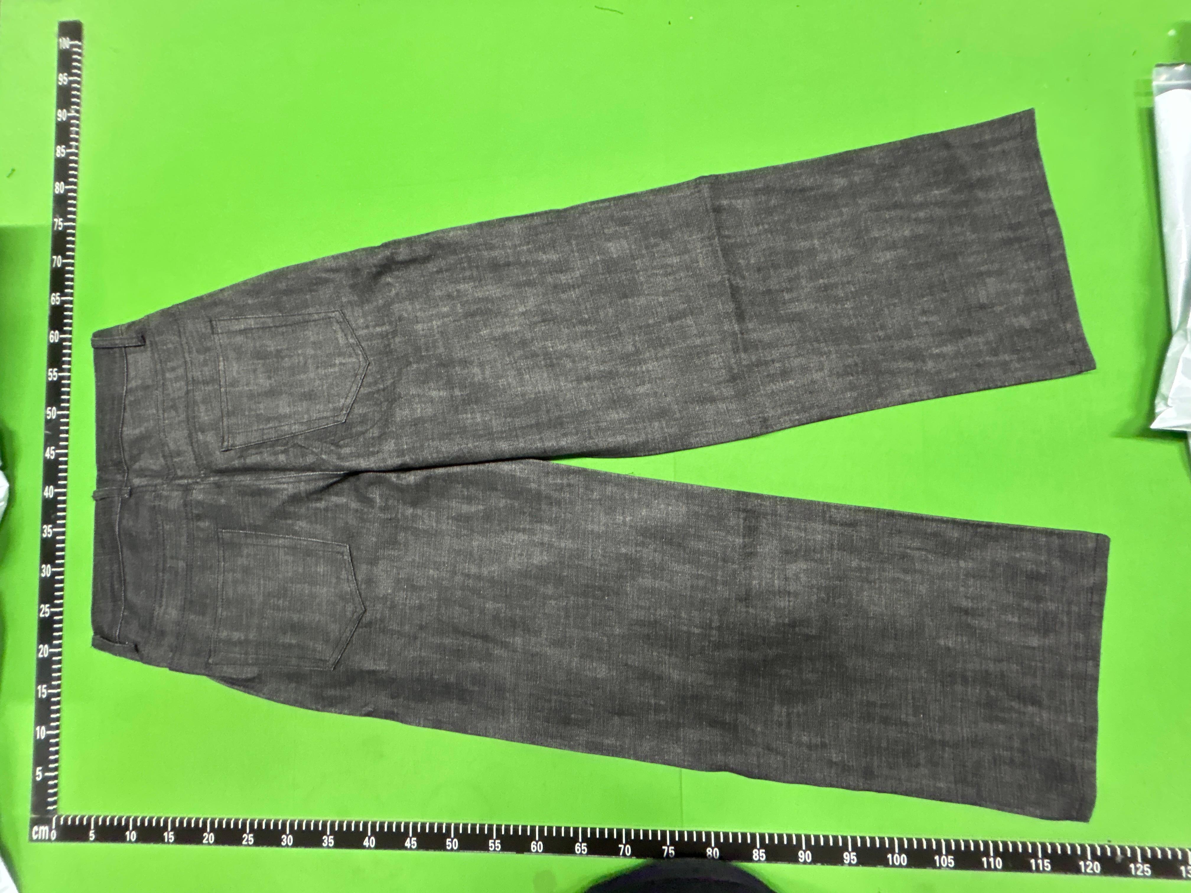 Foto QC 4 de No Faith Studios Jeans Baggy Raw Indigo
