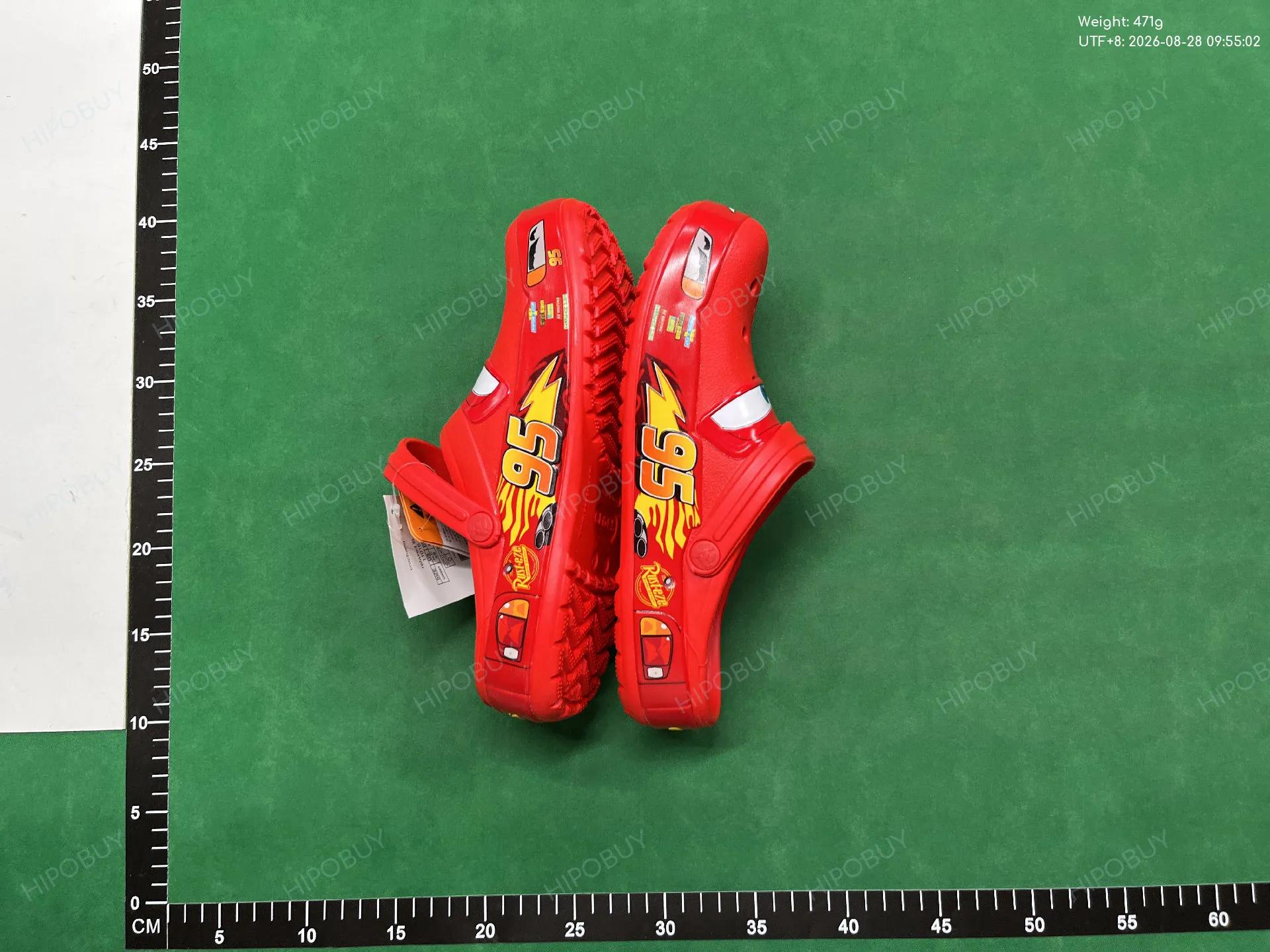 Foto QC 3 de Crocs Classic Clog Croslite Cars Lightning McQueen Red 205759-610