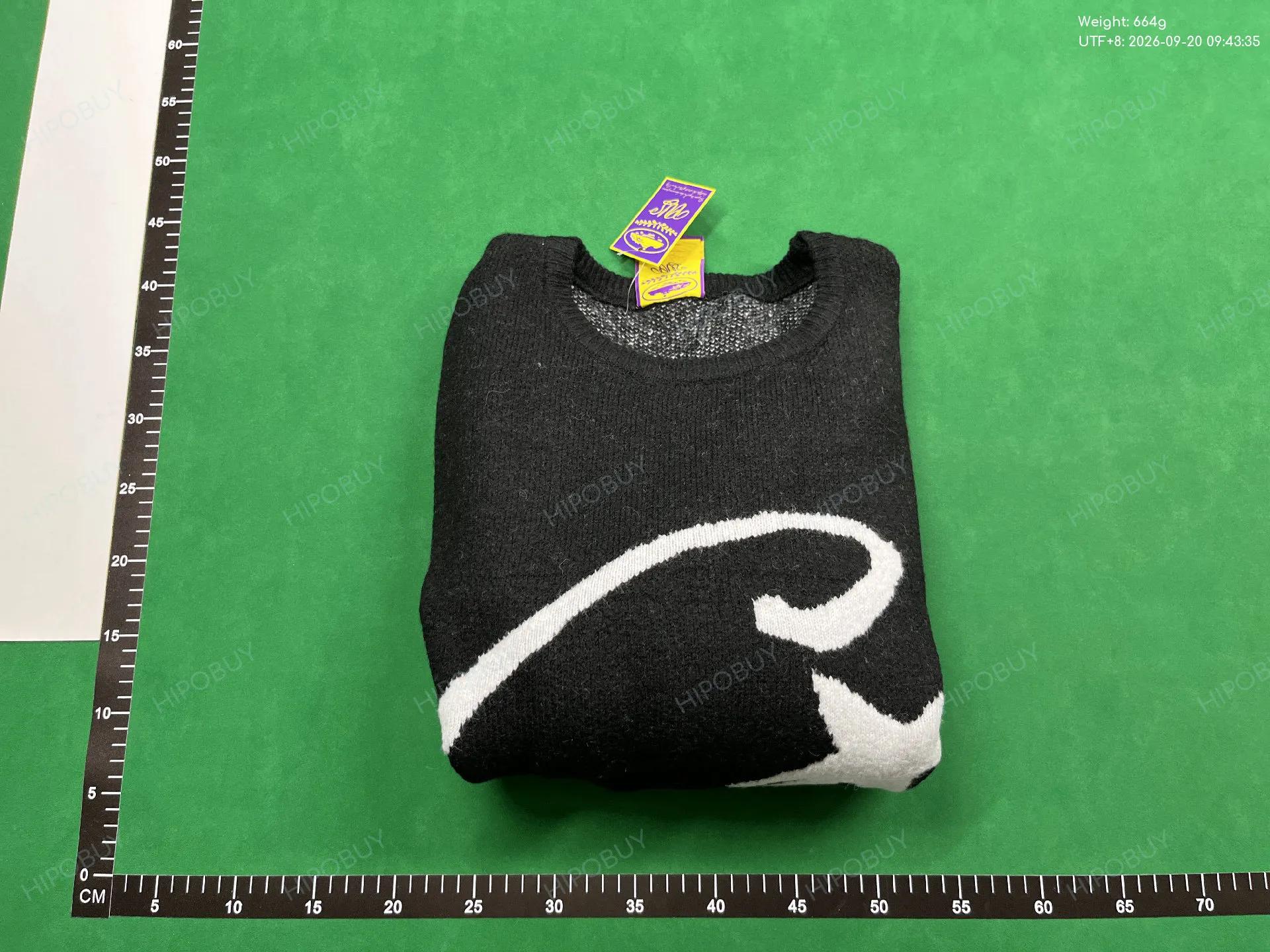 Foto QC 8 de Corteiz C Star Crewneck Sweater Mohair Knit Black
