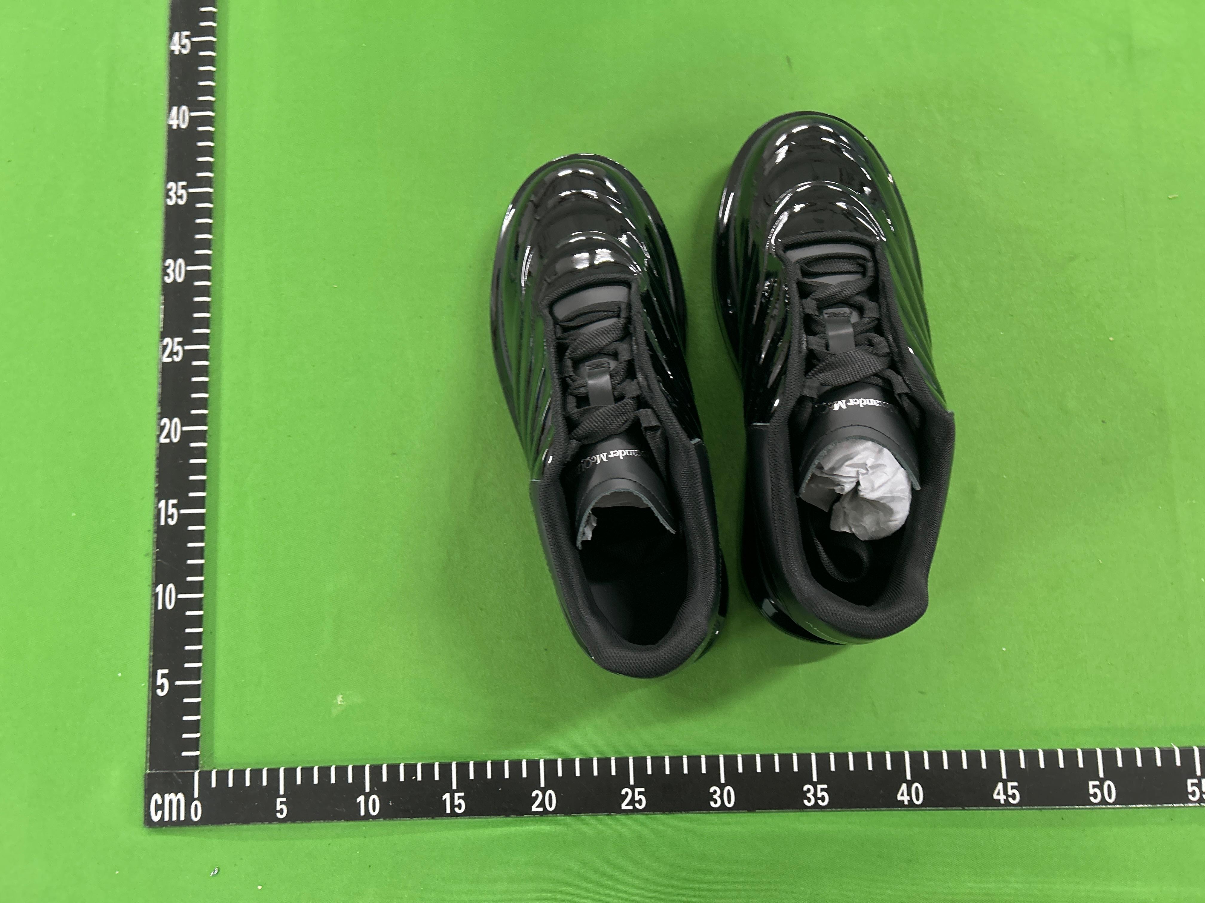Foto QC 3 de Alexander McQueen Oversized Bubble Sole White Silver Holographic