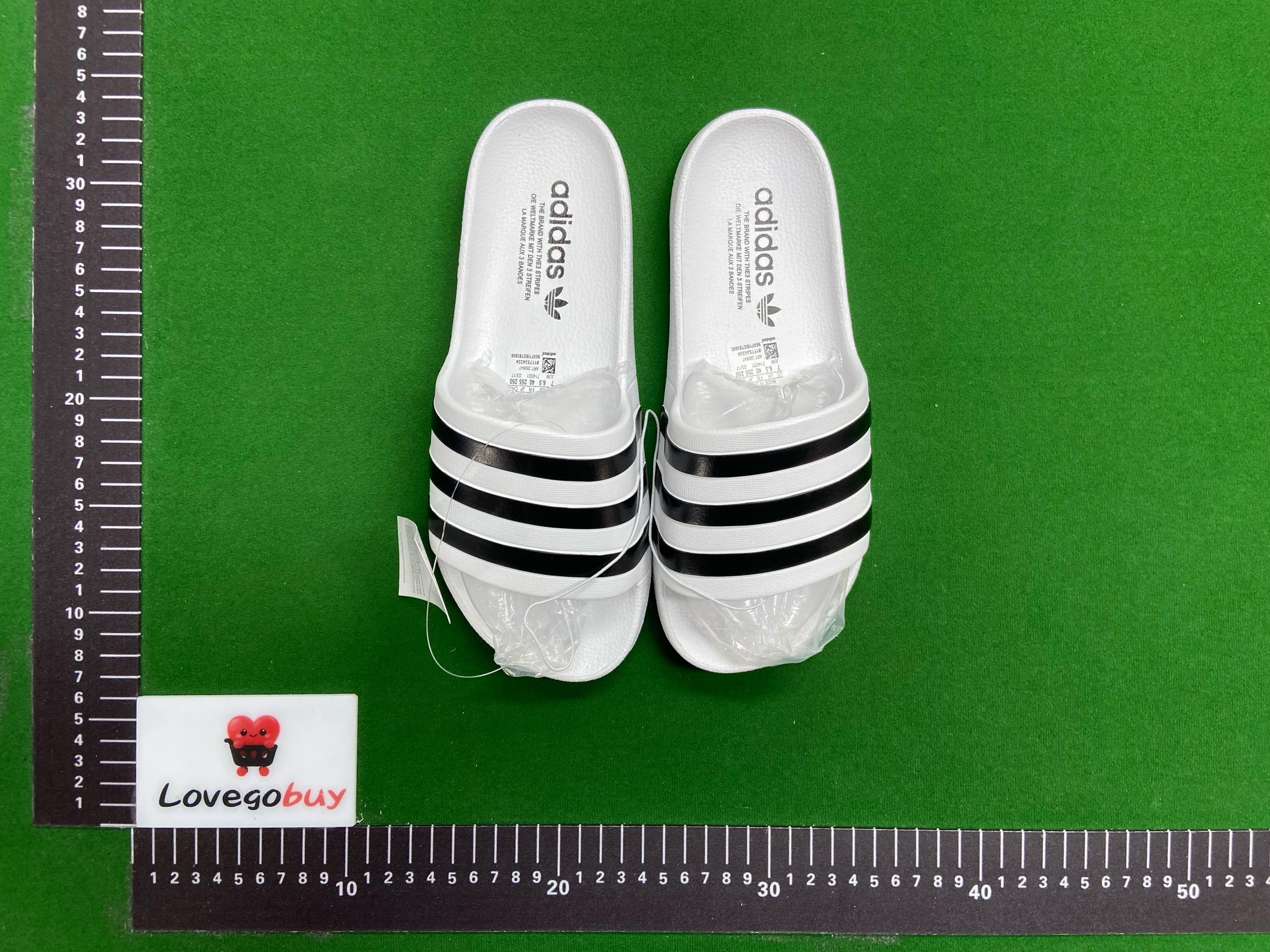 Foto QC 3 de adidas Adilette Shower Slide Cloud White Core Black AQ1702