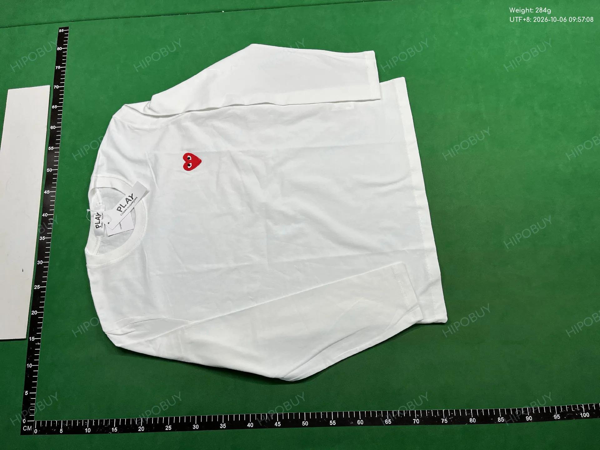 Foto QC 6 de Comme des Garçons Play T-shirt Black Heart Patch Black