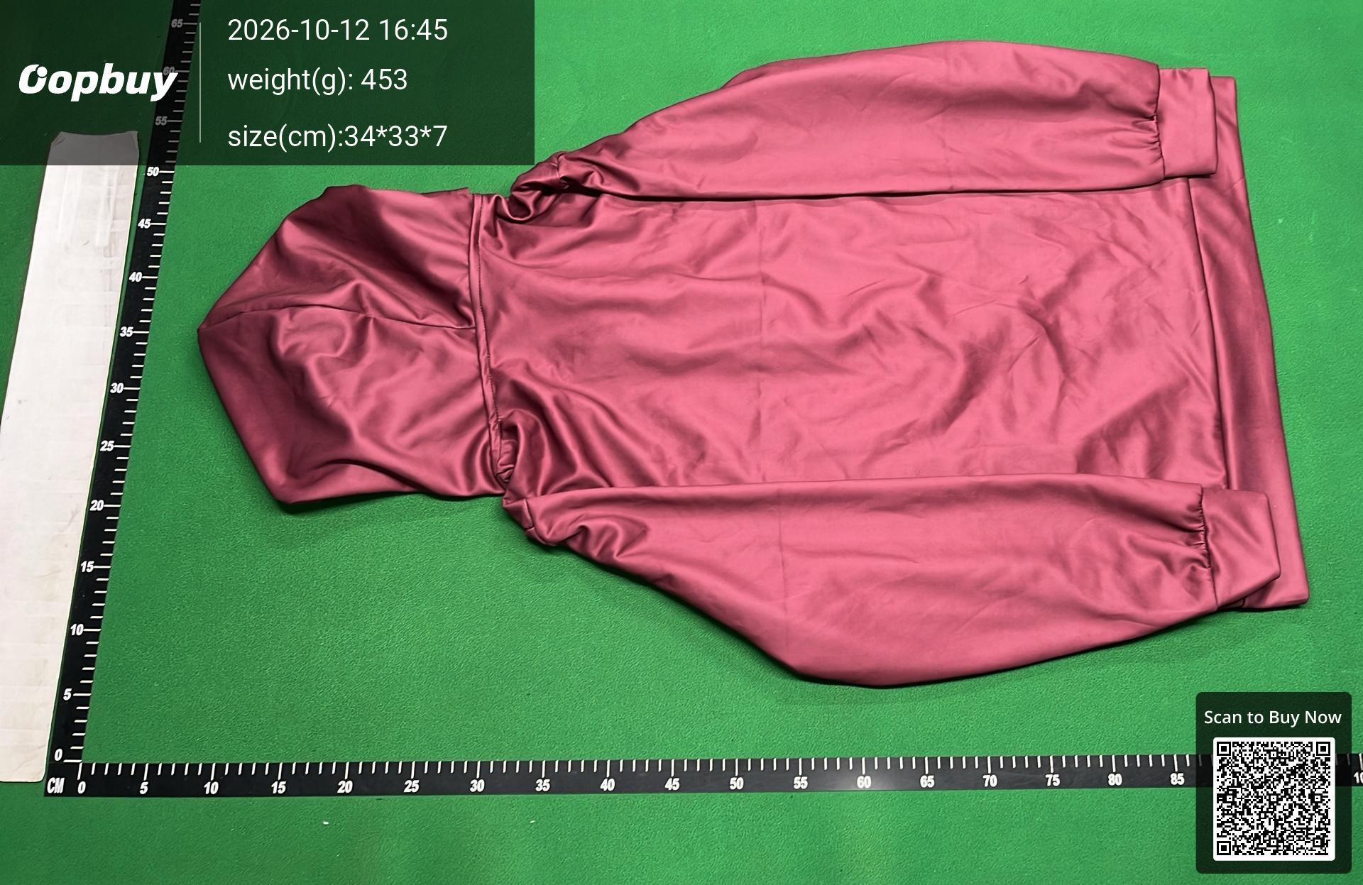Foto QC 7 de Balenciaga Soccer Oversized Zip Sweater Black