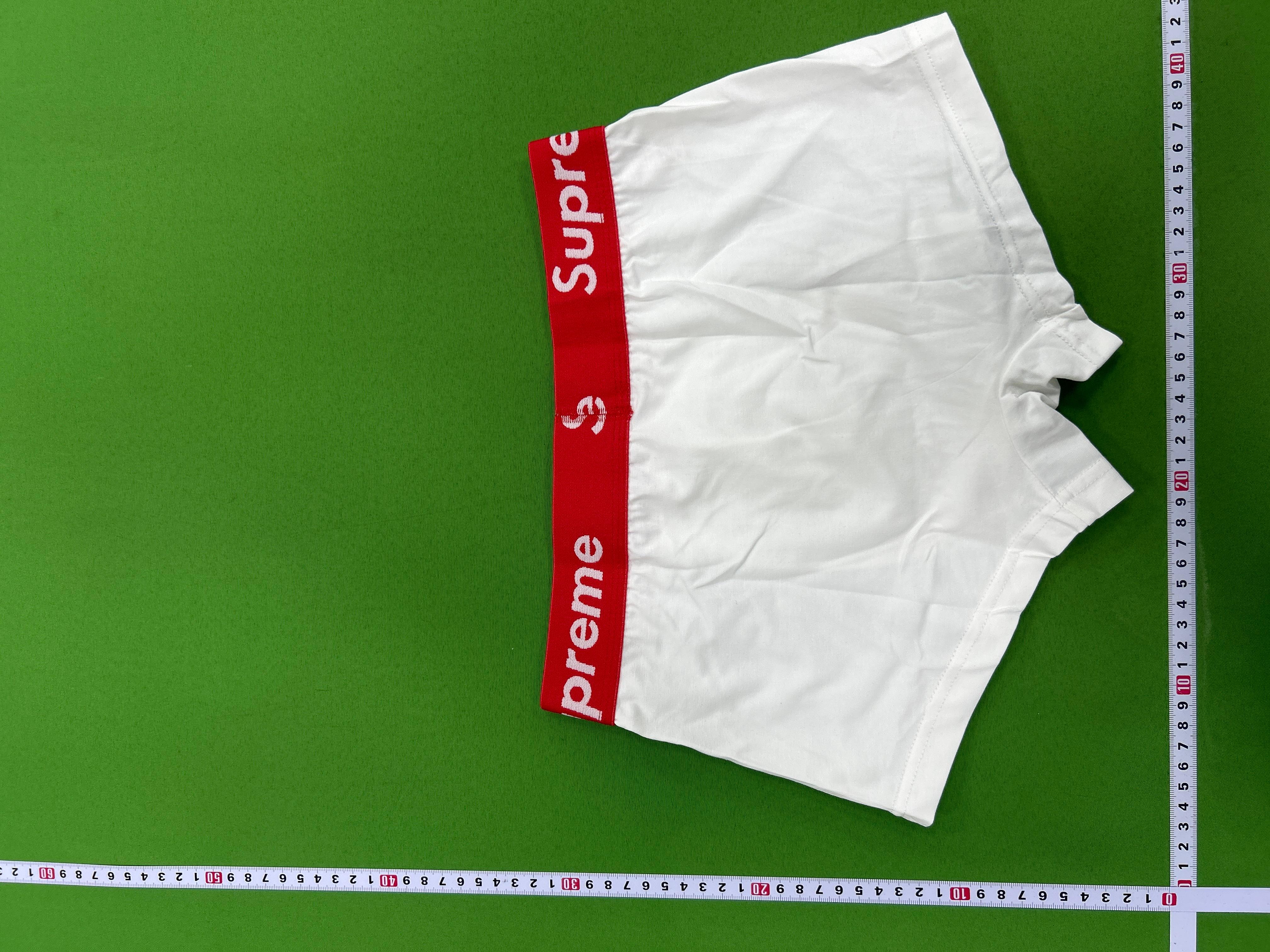 Foto QC 8 de Supreme Underwear Cotton Boxer Brief White
