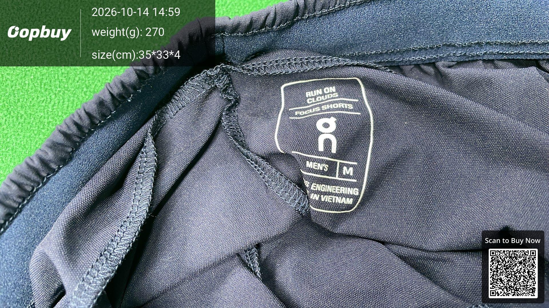 Foto QC 1 de On Running Pants Lightweight Black
