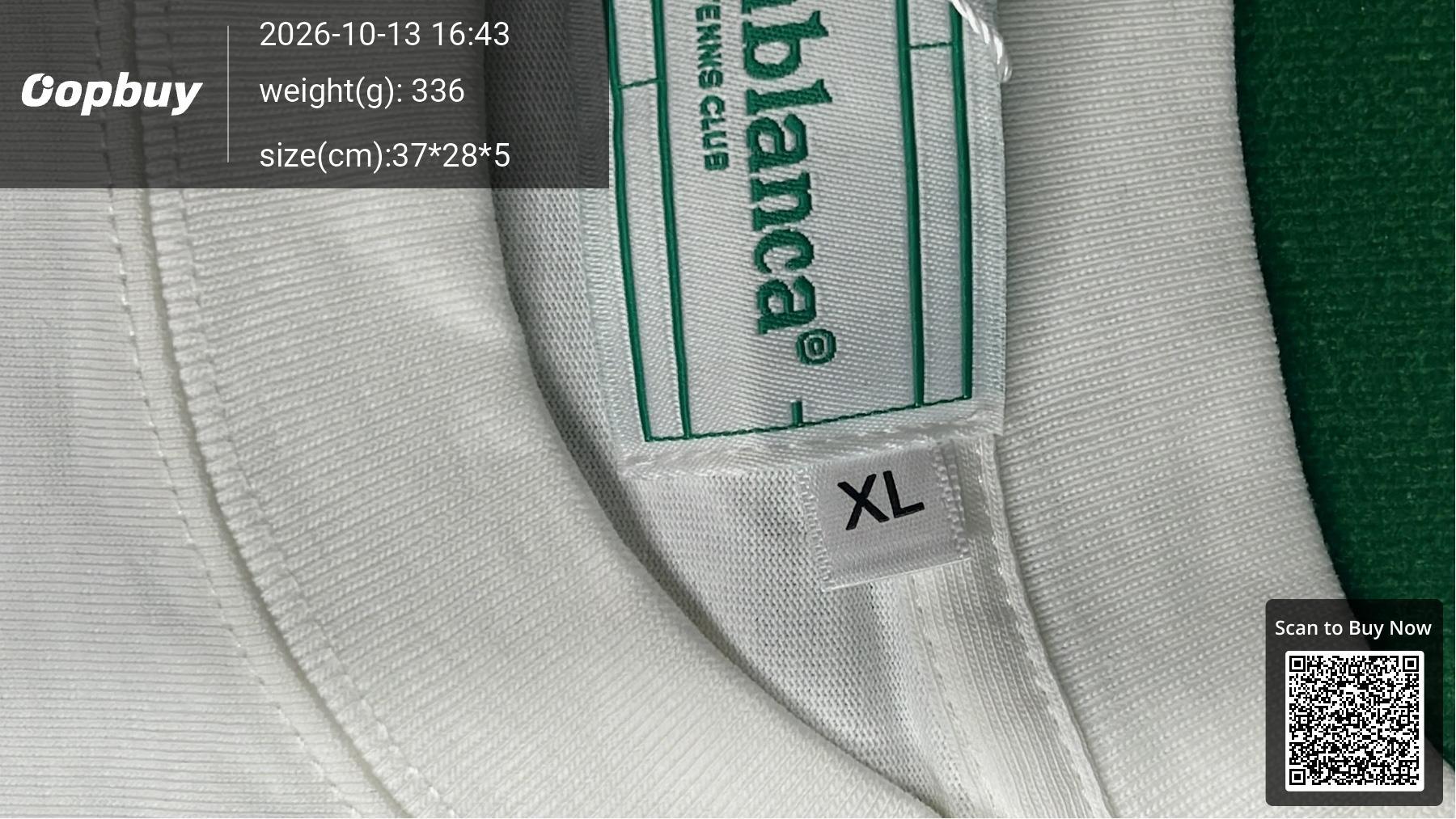 Foto QC 5 de Casablanca T-shirt Aiiiiiiiir Graphic White