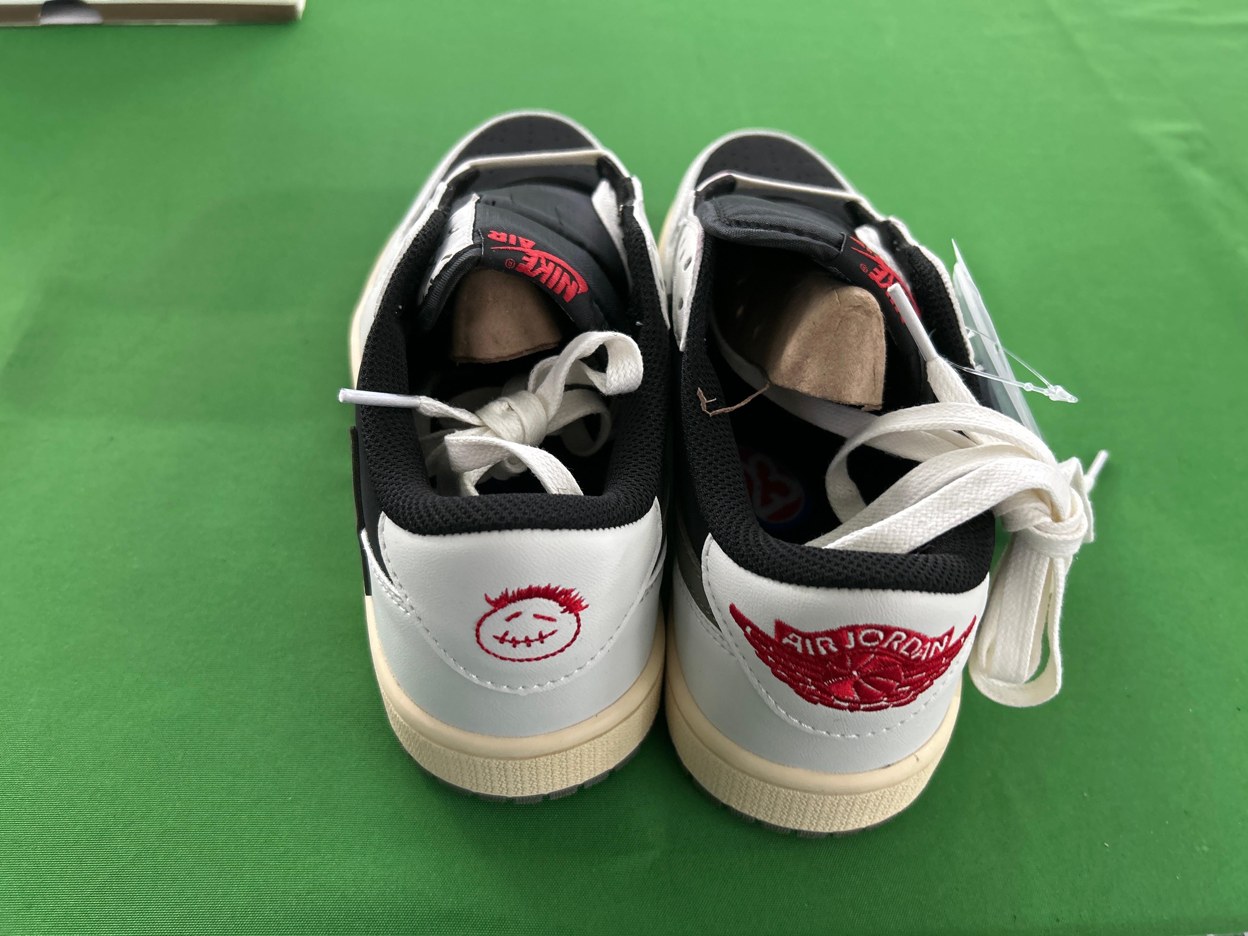 Foto QC 3 de Jordan 1 Retro Low OG SP Travis Scott Black Phantom DM7866-001