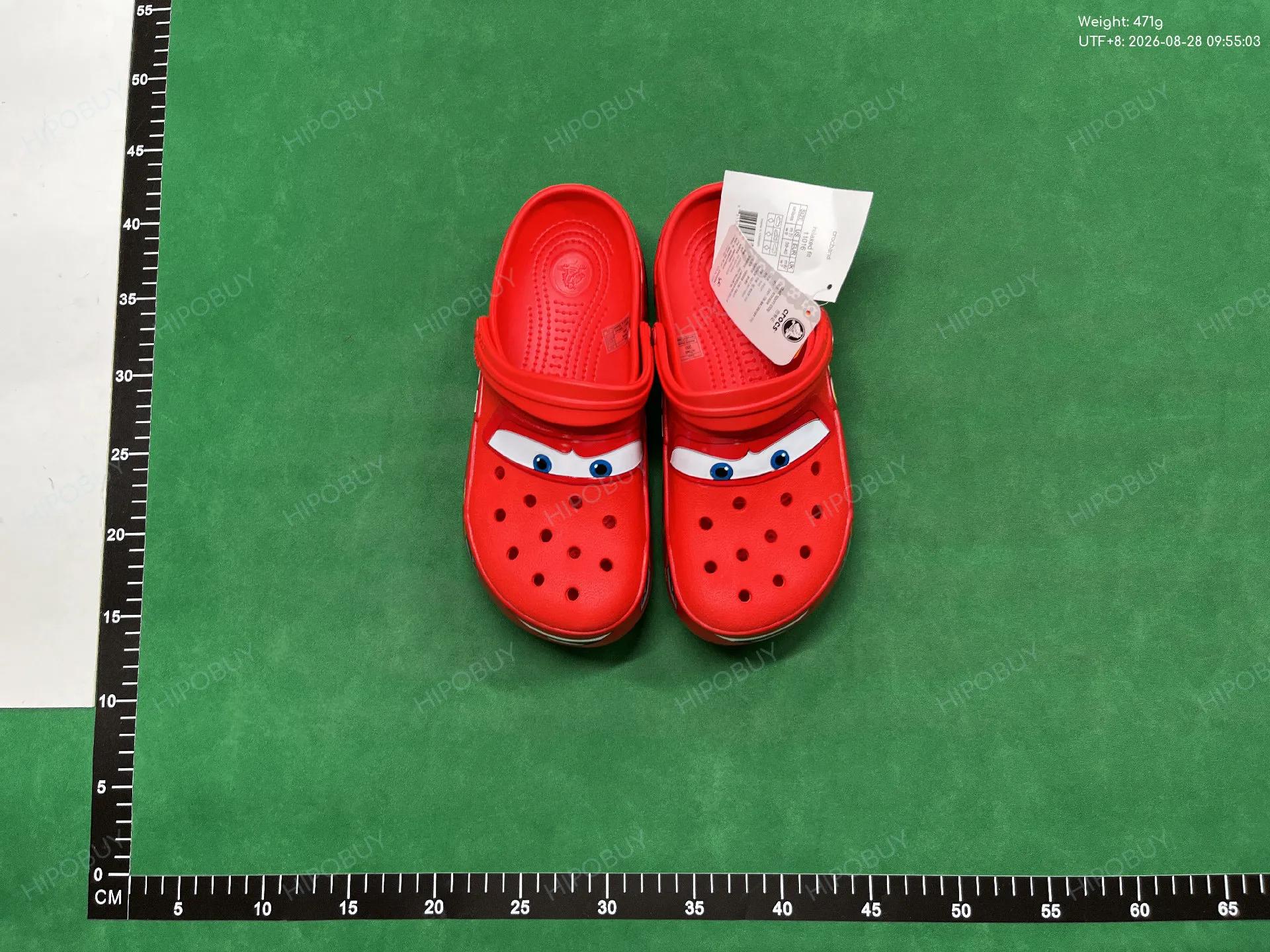 Foto QC 5 de Crocs Classic Clog Croslite Cars Lightning McQueen Red 205759-610