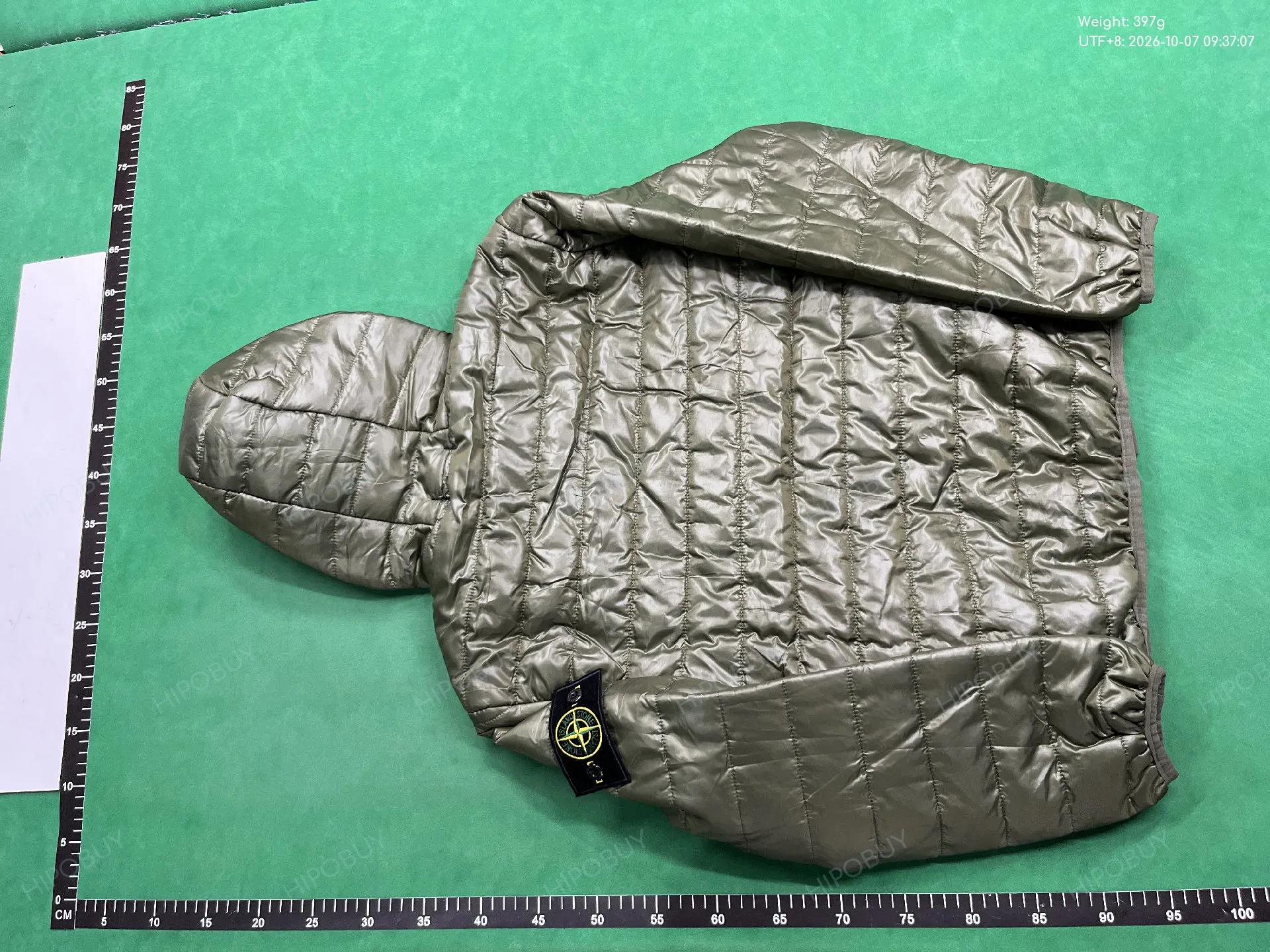 Foto QC 7 de Stone Island Hooded Down Jacket Lightweight Black