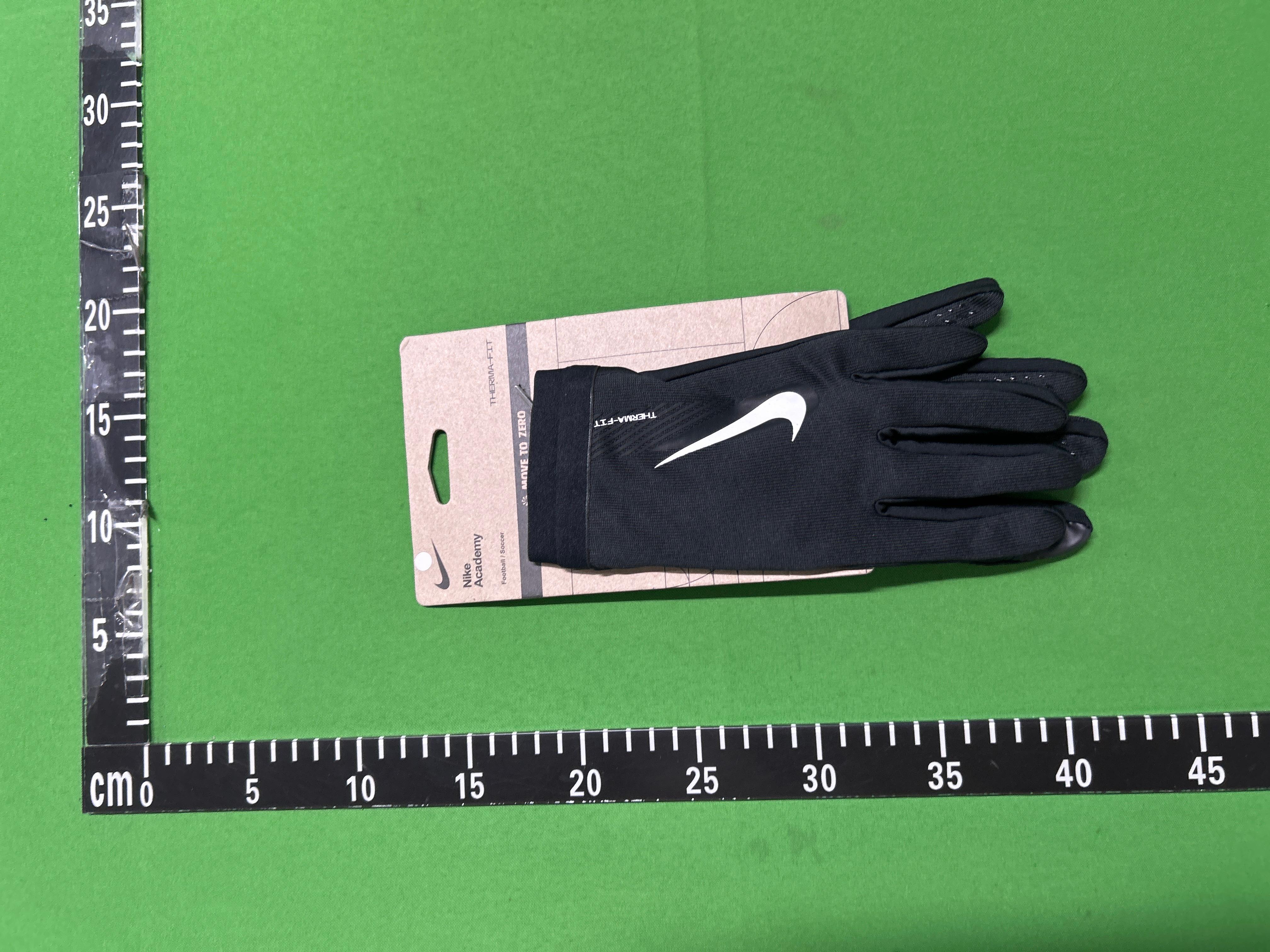 Foto QC 8 de Corteiz Leather Gloves Black