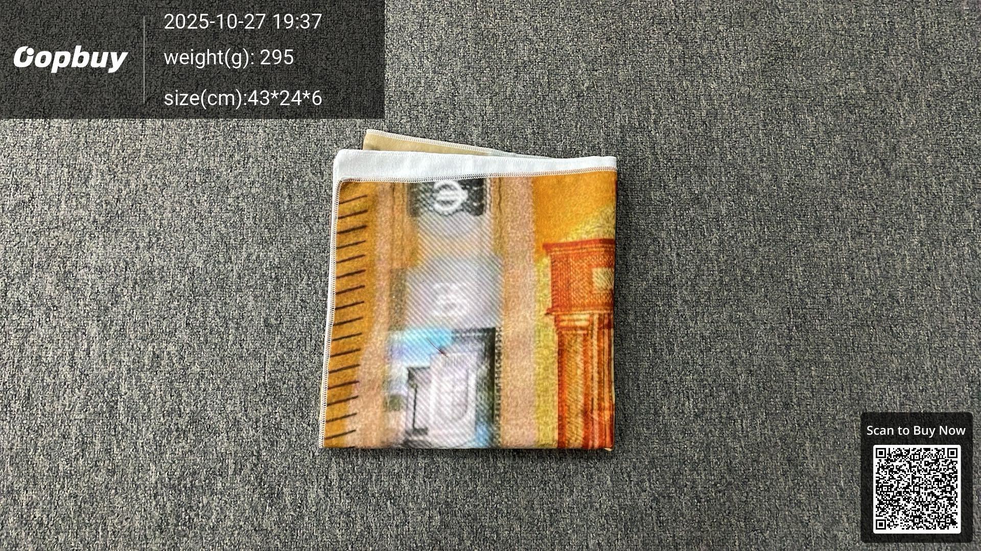 Foto QC 3 de Money Banknote Blanket 50 Euro