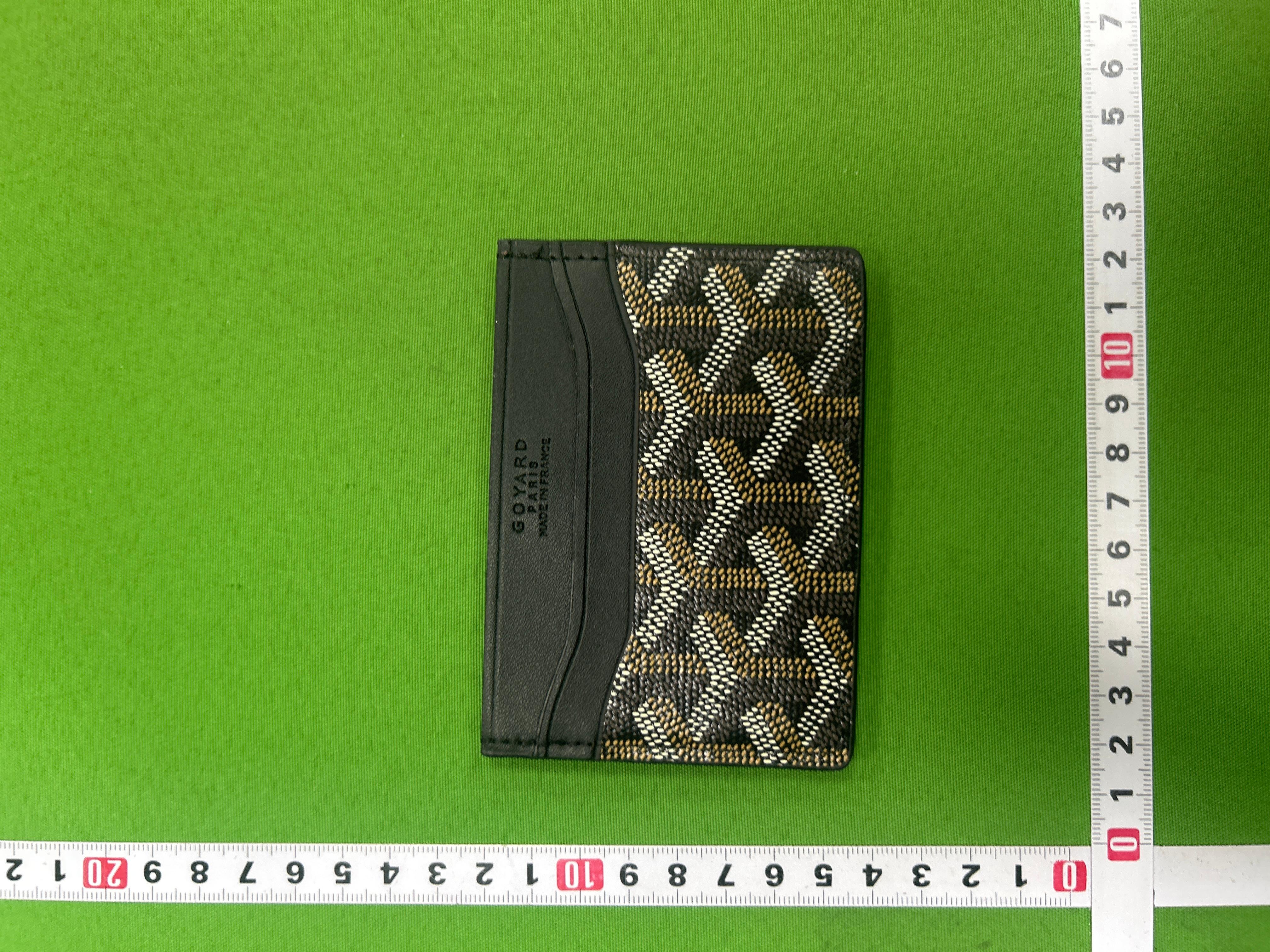 Foto QC 3 de Goyard Matignon Mini Wallet Goyardine Black