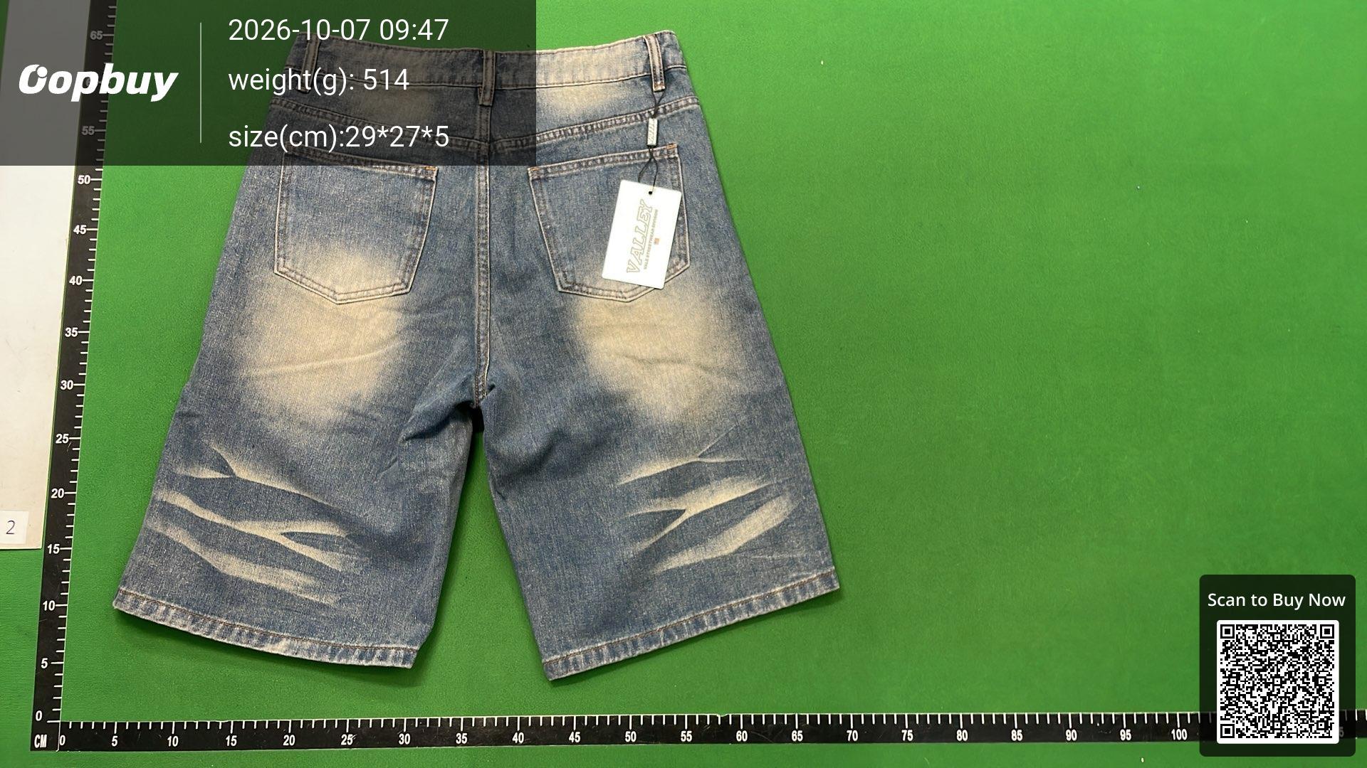 Foto QC 8 de Godspeed Denim Shorts Bone Loose Blue