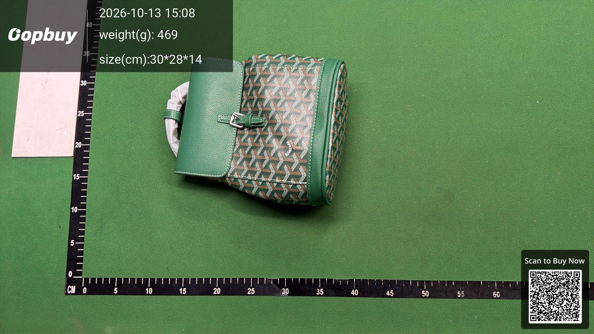 Foto QC 1 de Goyard Alpin Backpack Mini Black Goyardine Canvas