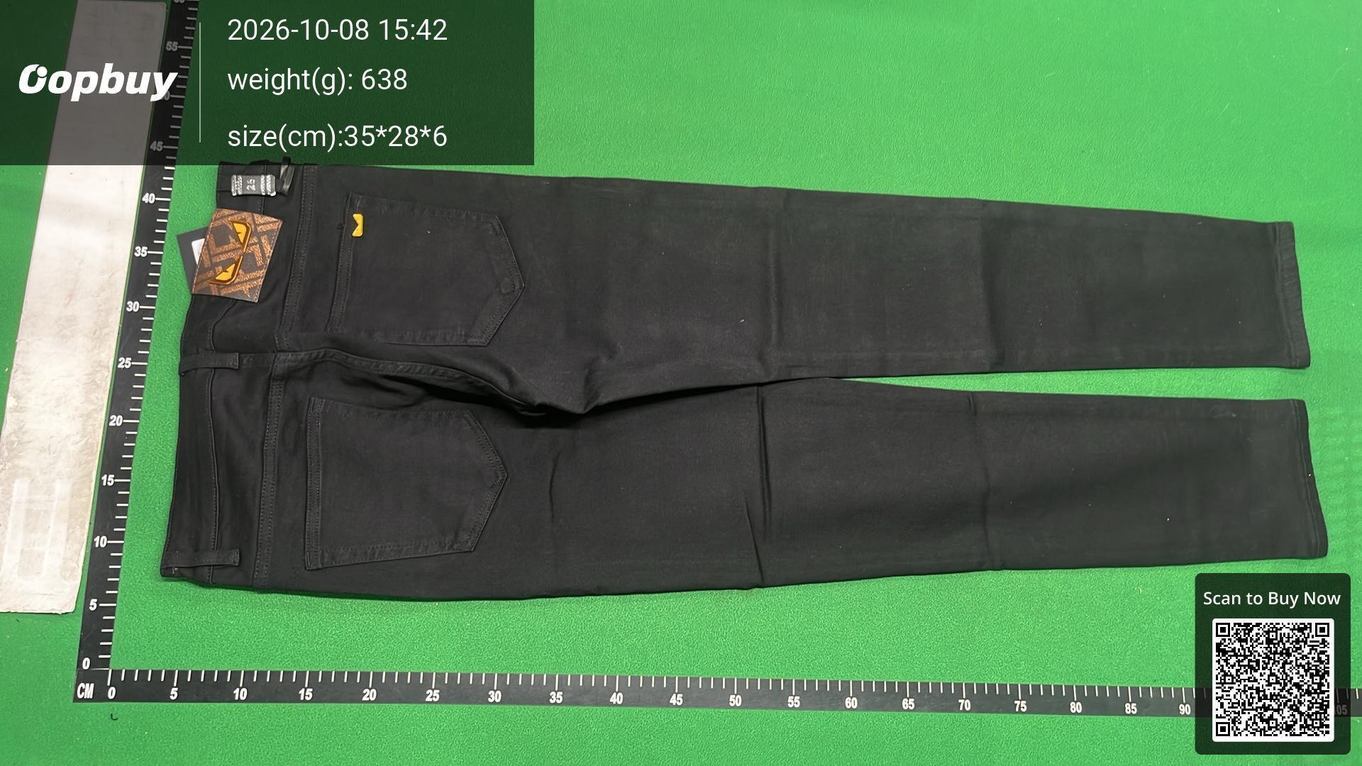 Foto QC 7 de Fendi Monster Eyes Jeans Slim Black