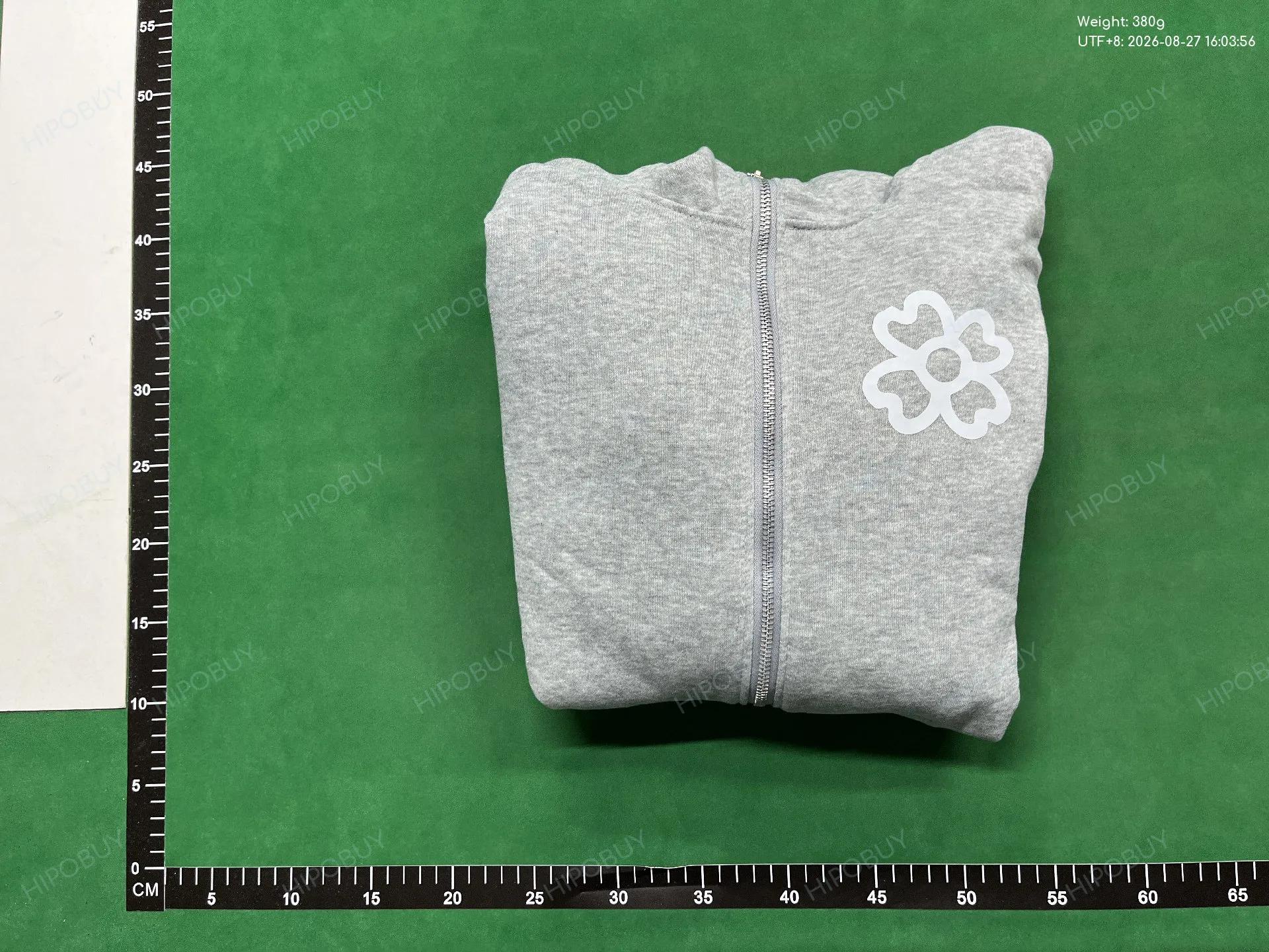 Foto QC 4 de Other Y2K Retro Hooded Jacket Zip-up Distressed Green