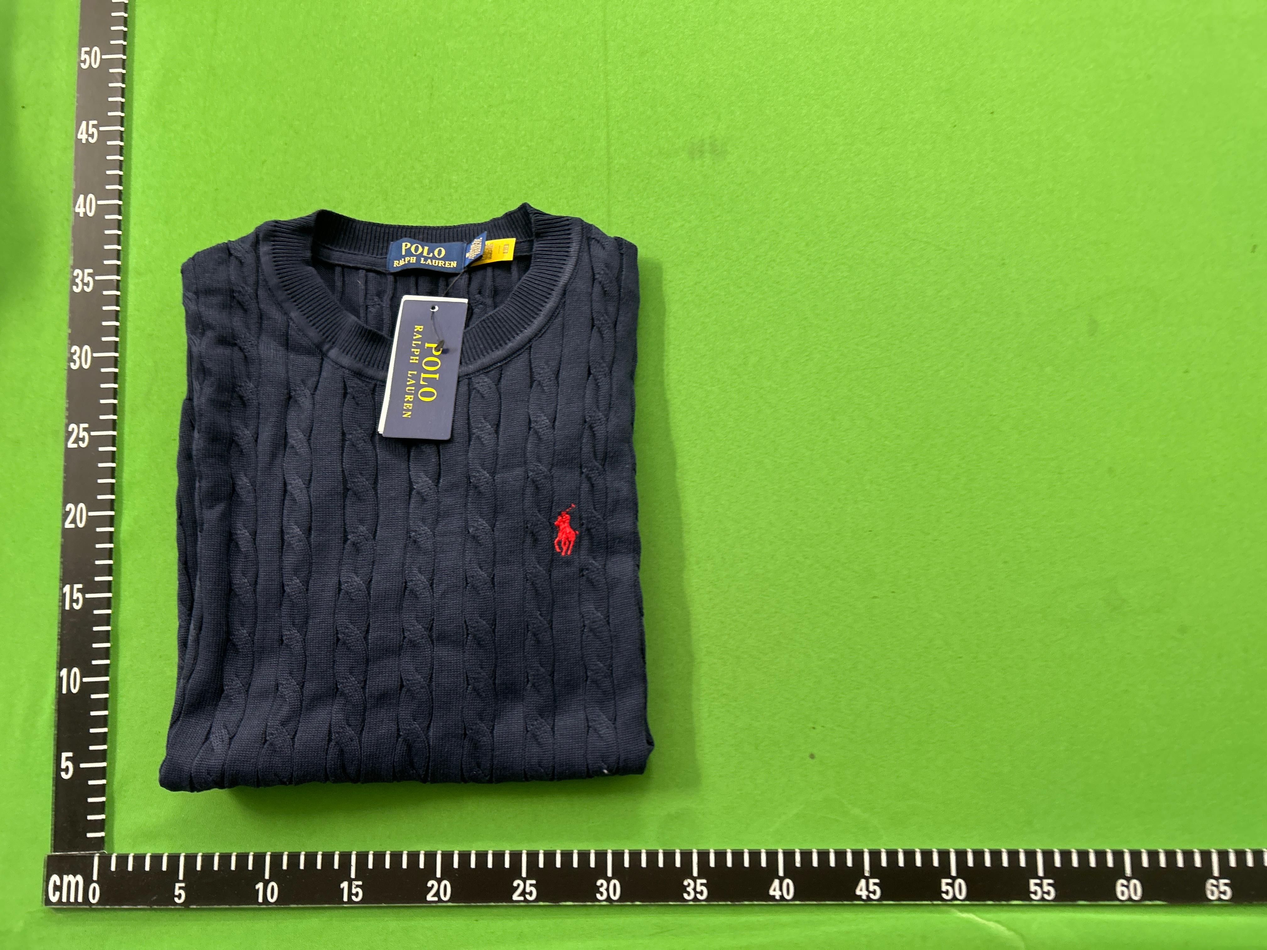 Foto QC 5 de Polo Ralph Lauren Sweater Cable-Knit Short-Sleeve White