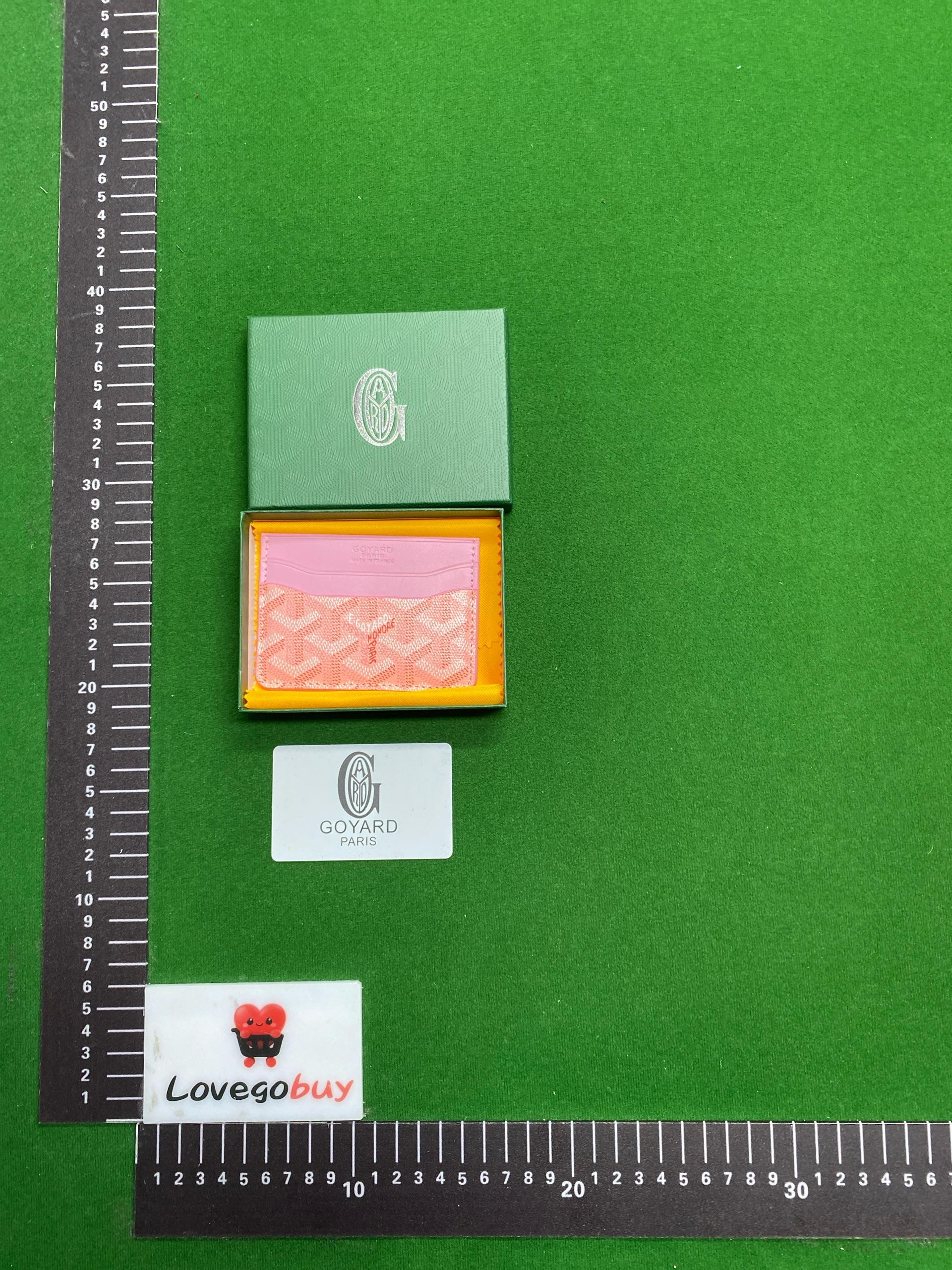 Foto QC 1 de Goyard Saint Sulpice Card Holder Goyardine Orange