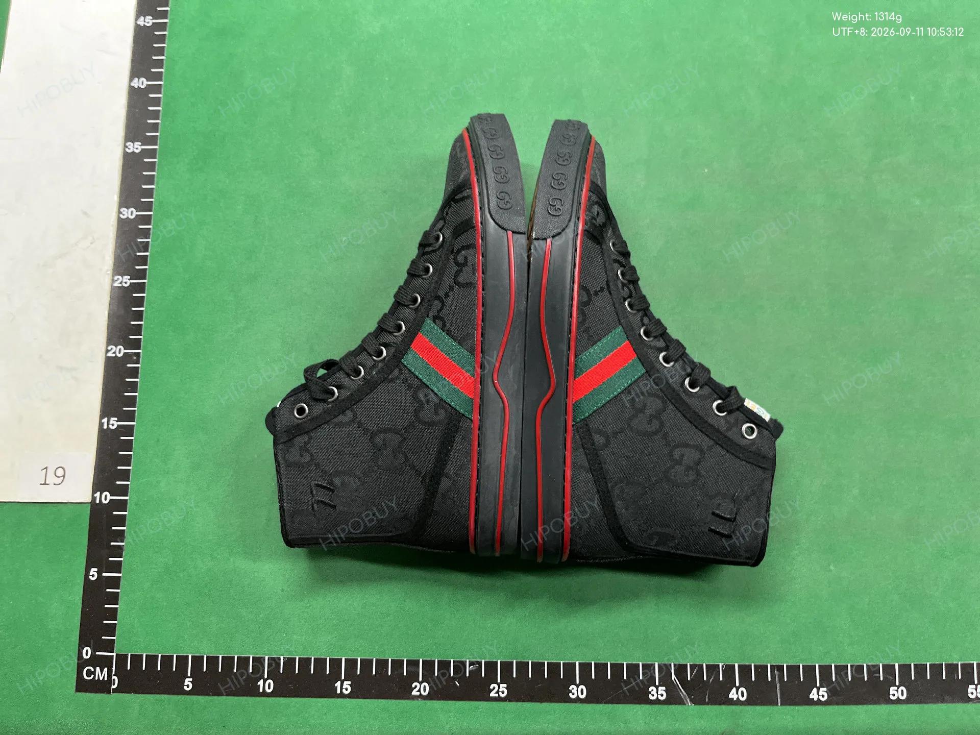 Foto QC 5 de Gucci Tennis 1977 High Top Blue GG Denim Monogram