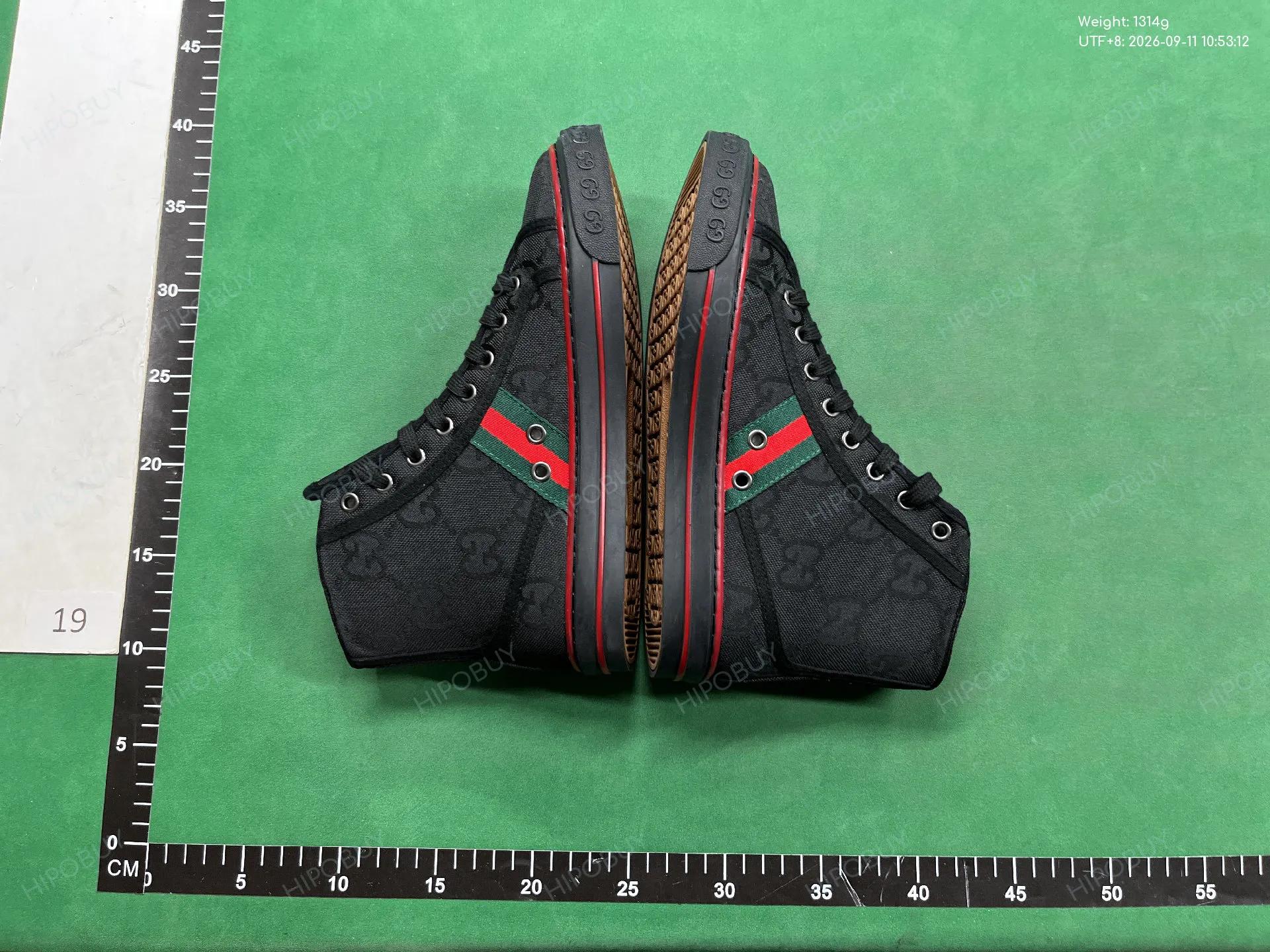 Foto QC 4 de Gucci Tennis 1977 High Top Blue GG Denim Monogram