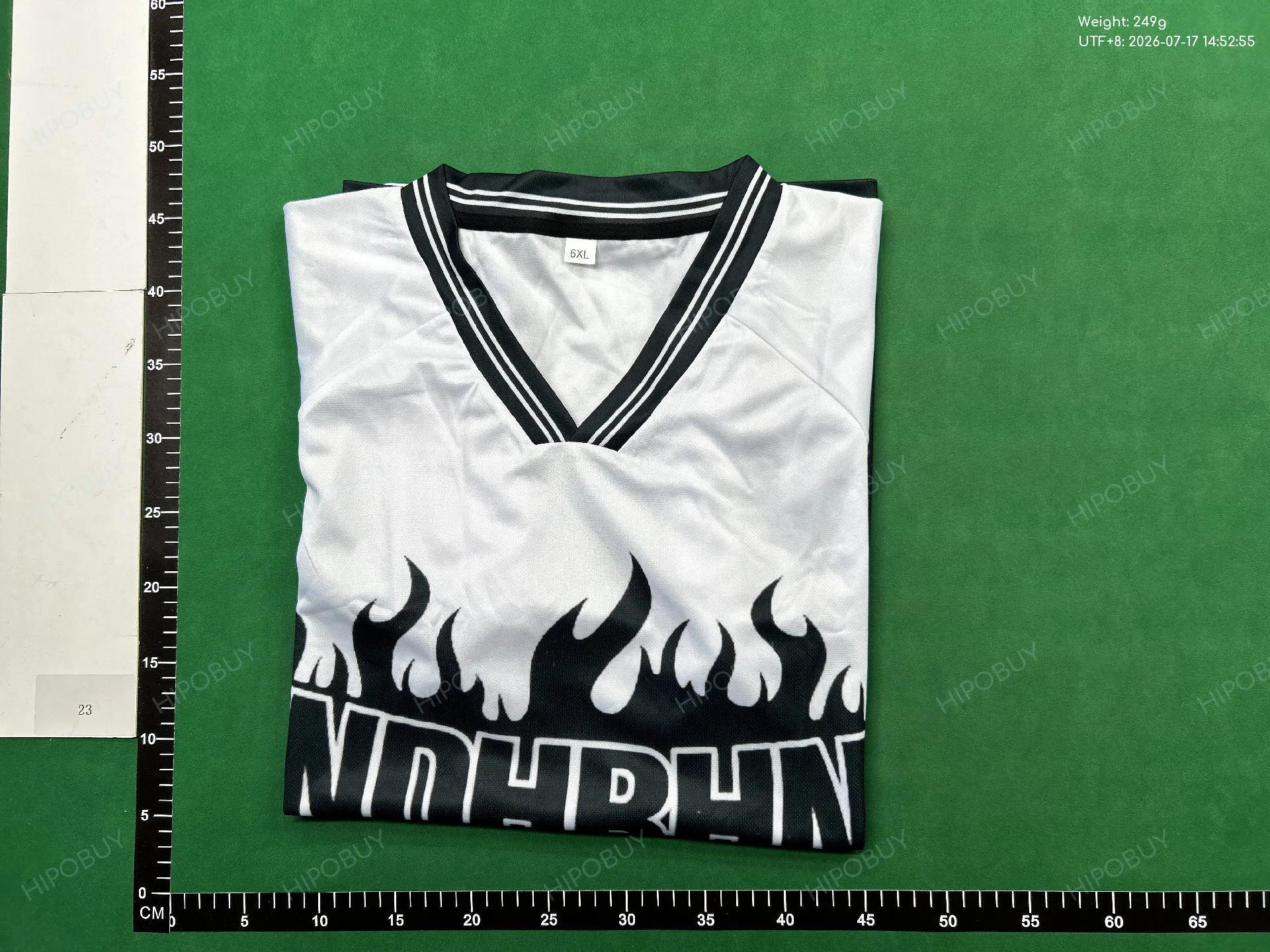 Foto QC 8 de Supreme 2026 Wings Football Jersey Grey