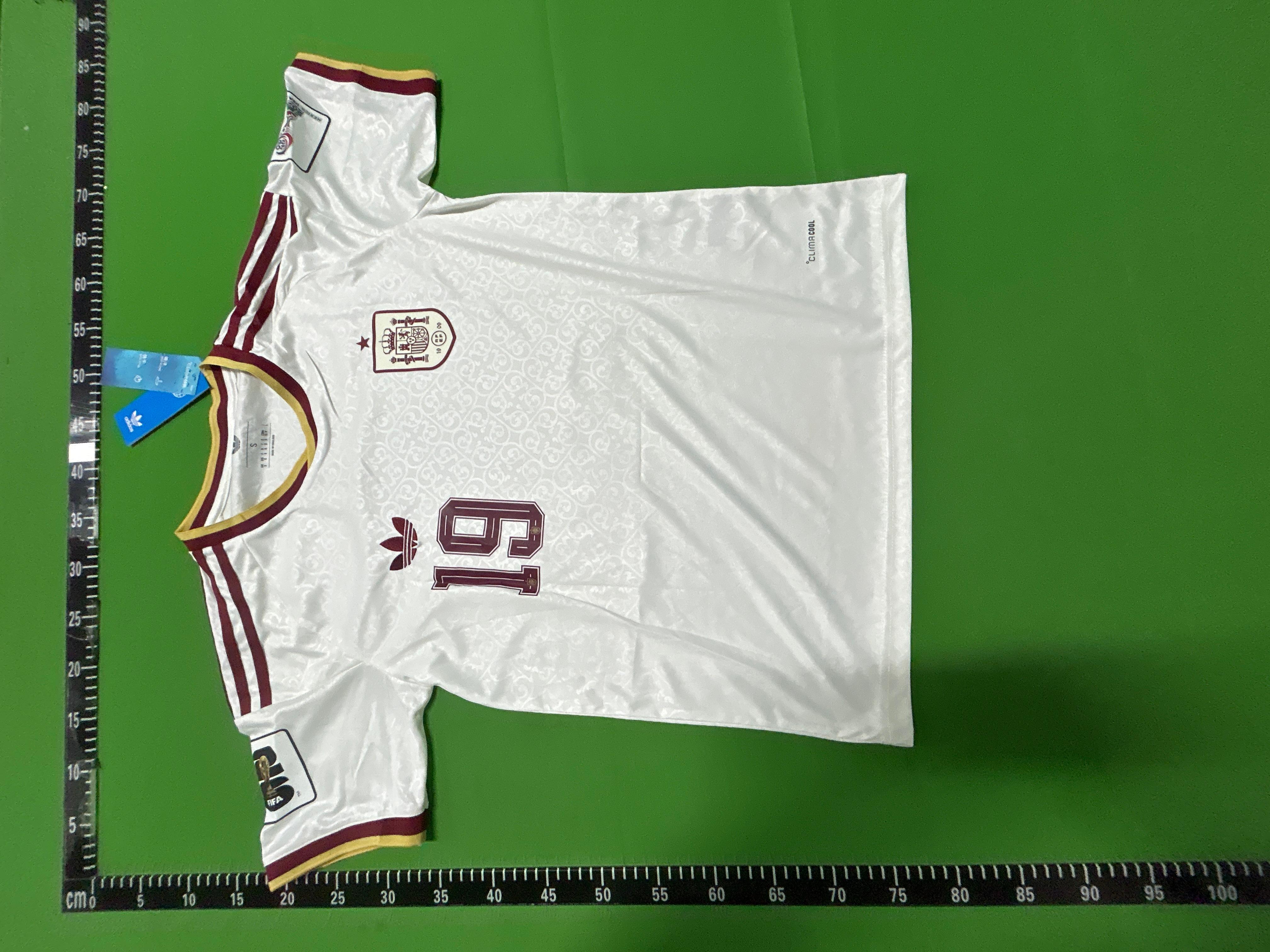 Foto QC 8 de adidas x Argentina 2024 Home Messi #10 Jersey White/Light Blue