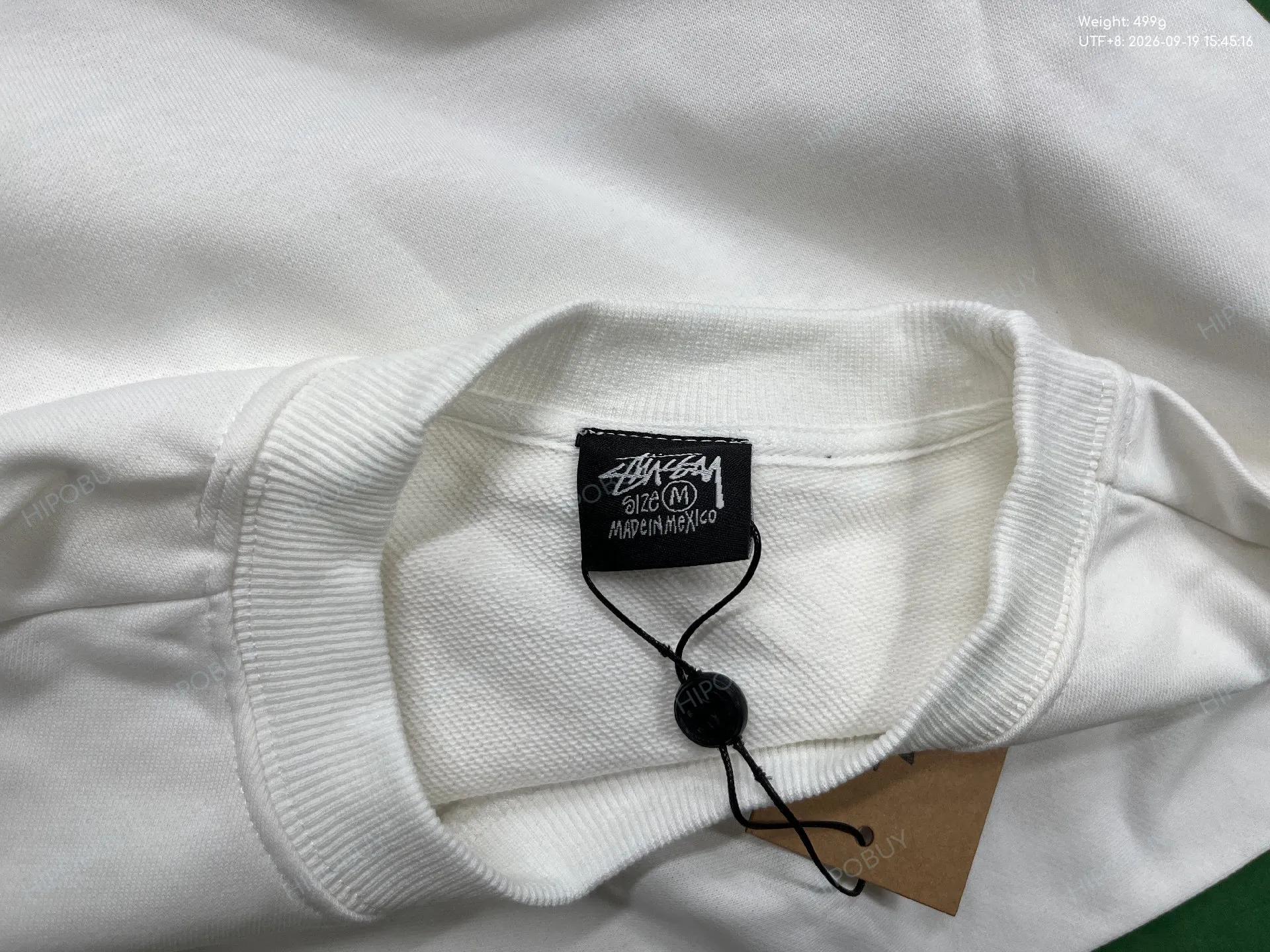Foto QC 1 de Stussy Crewneck Sweater Basic Logo Heather Grey
