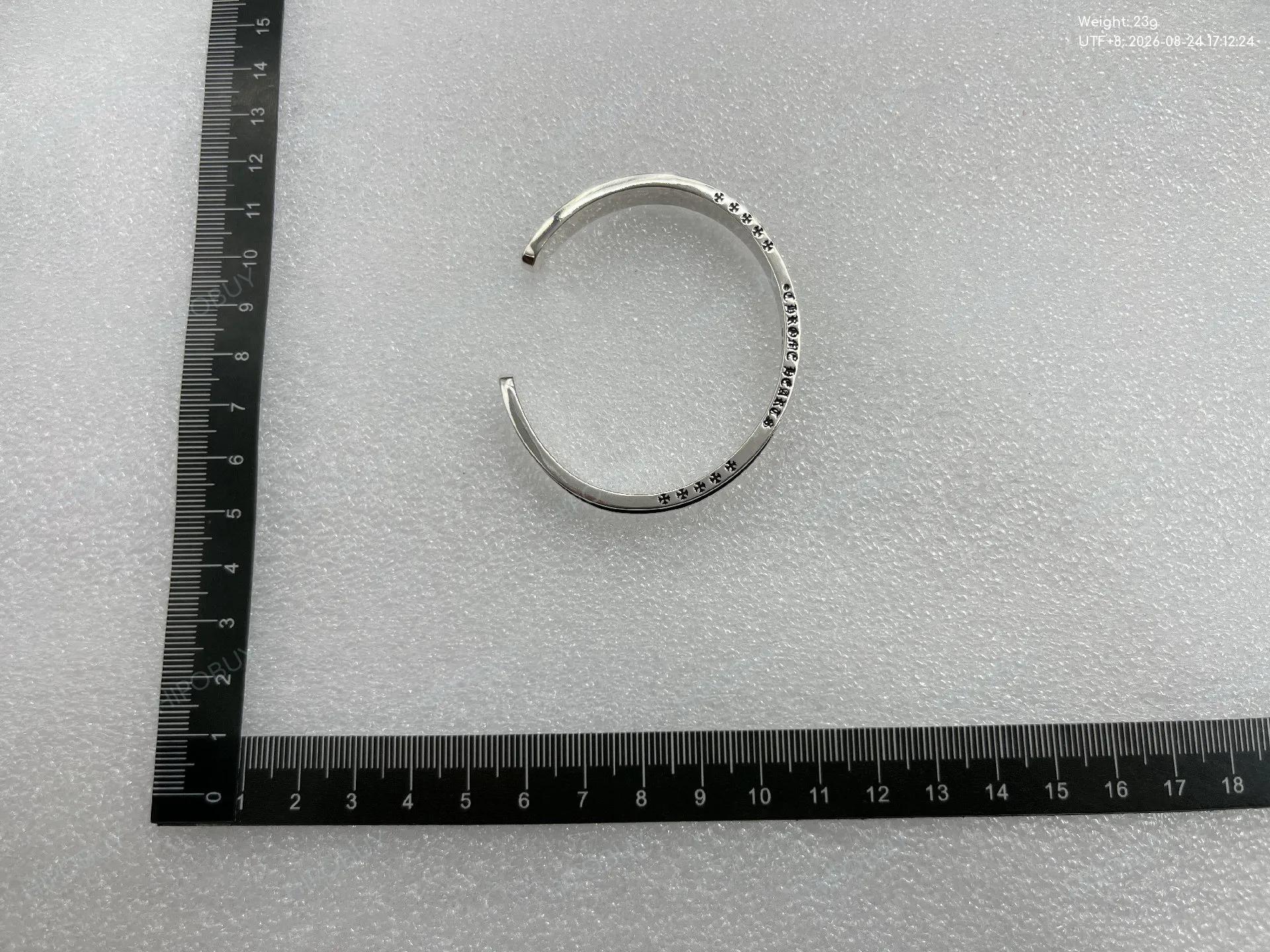 Foto QC 6 de Chrome Hearts Cross Bracelet Silver