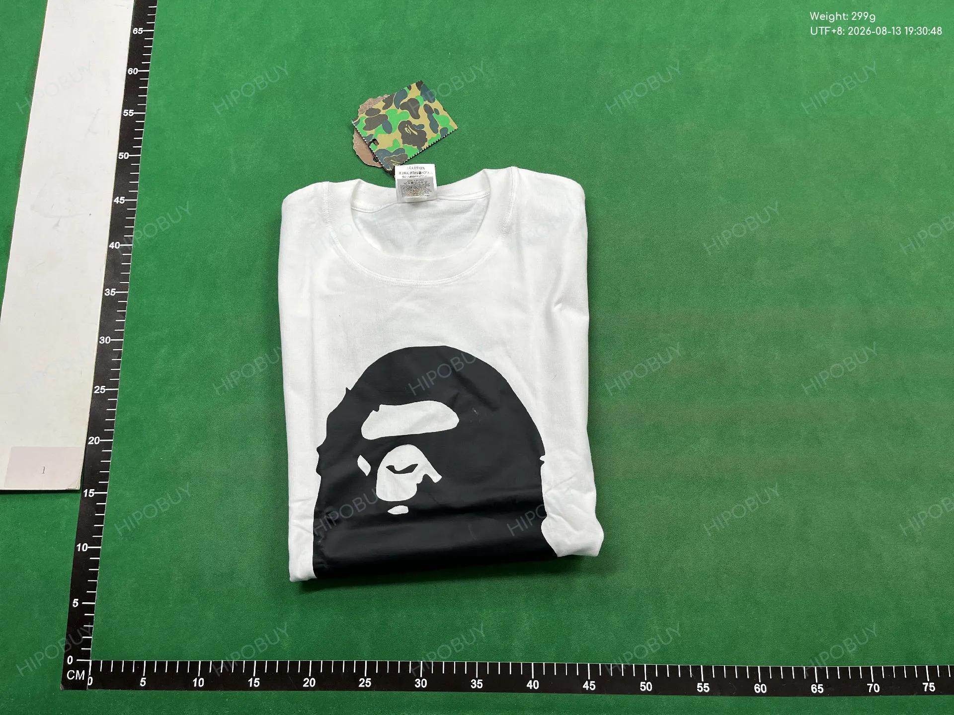 Foto QC 8 de BAPE Check By Bathing Ape Tee Black
