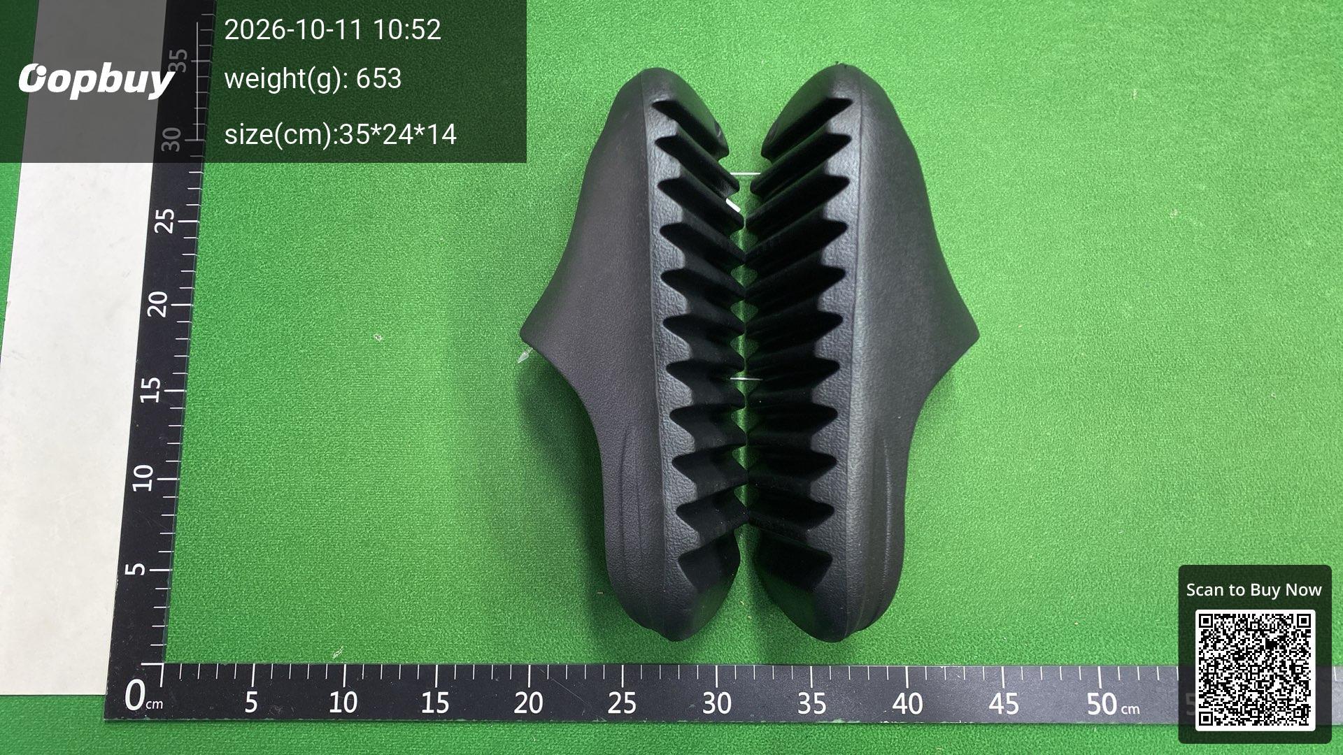 Foto QC 4 de adidas Yeezy Slide EVA Onyx HQ6448