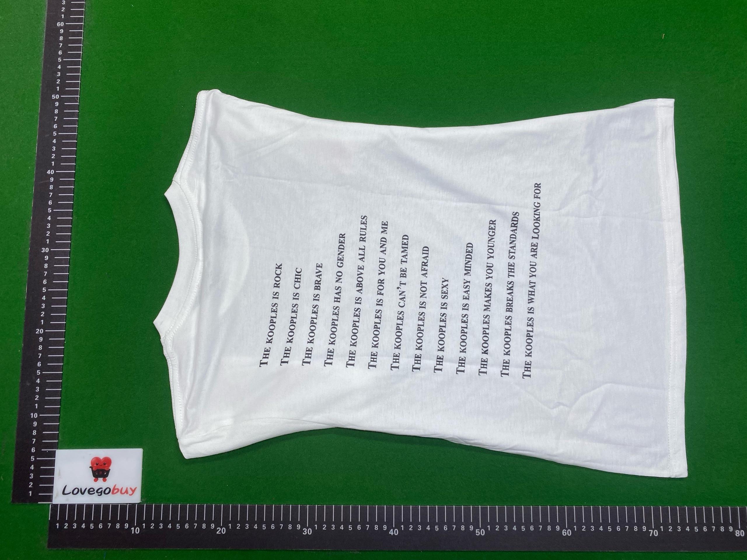 Foto QC 1 de The Kooples T-shirt What Is? Graphic White
