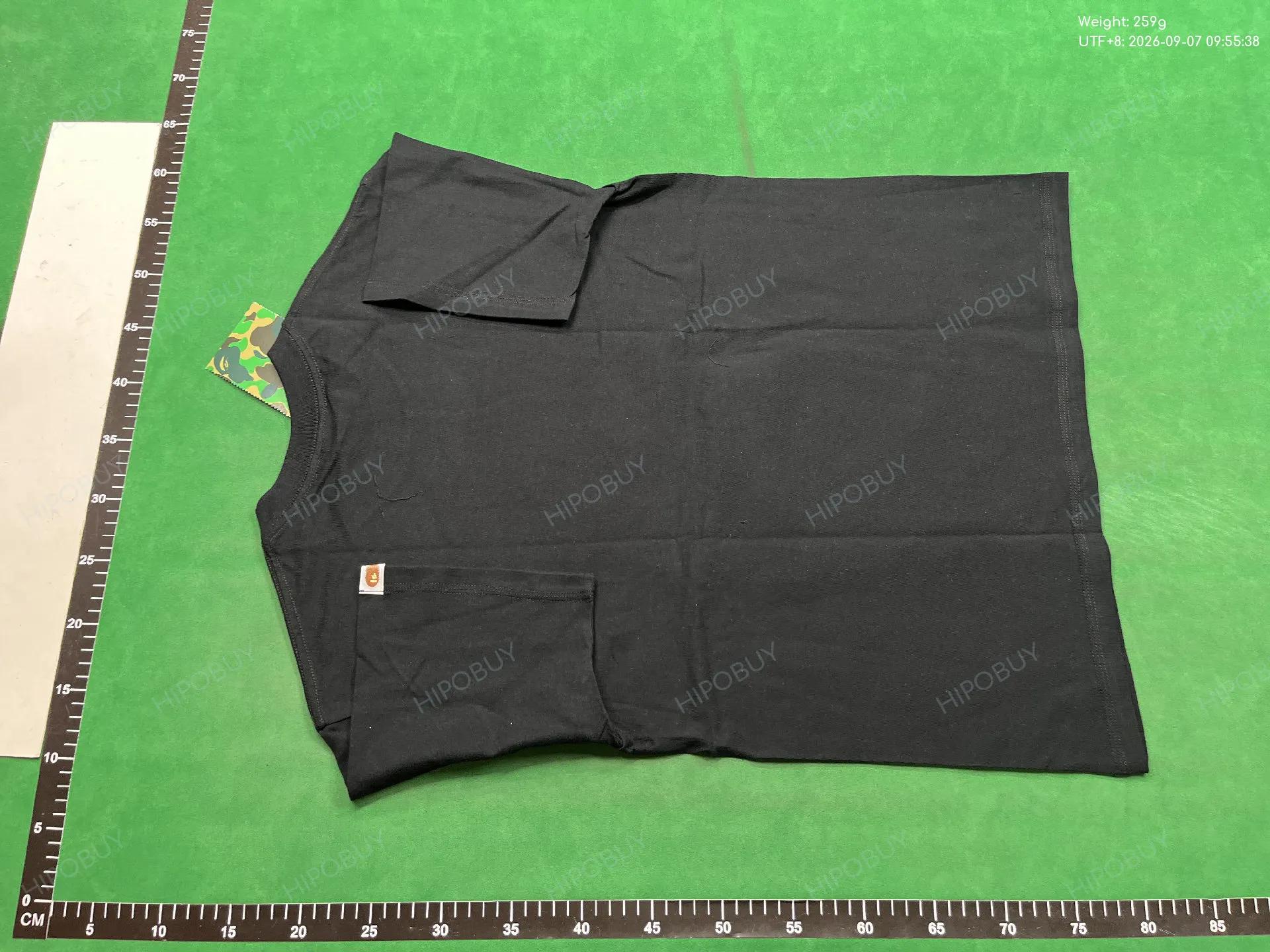 Foto QC 3 de BAPE Check By Bathing Ape Tee Black