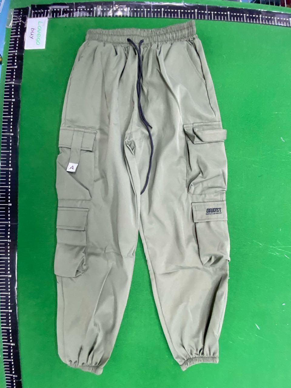 Foto QC 1 de Other Pants Loose Multi-pocket Cargo Khaki