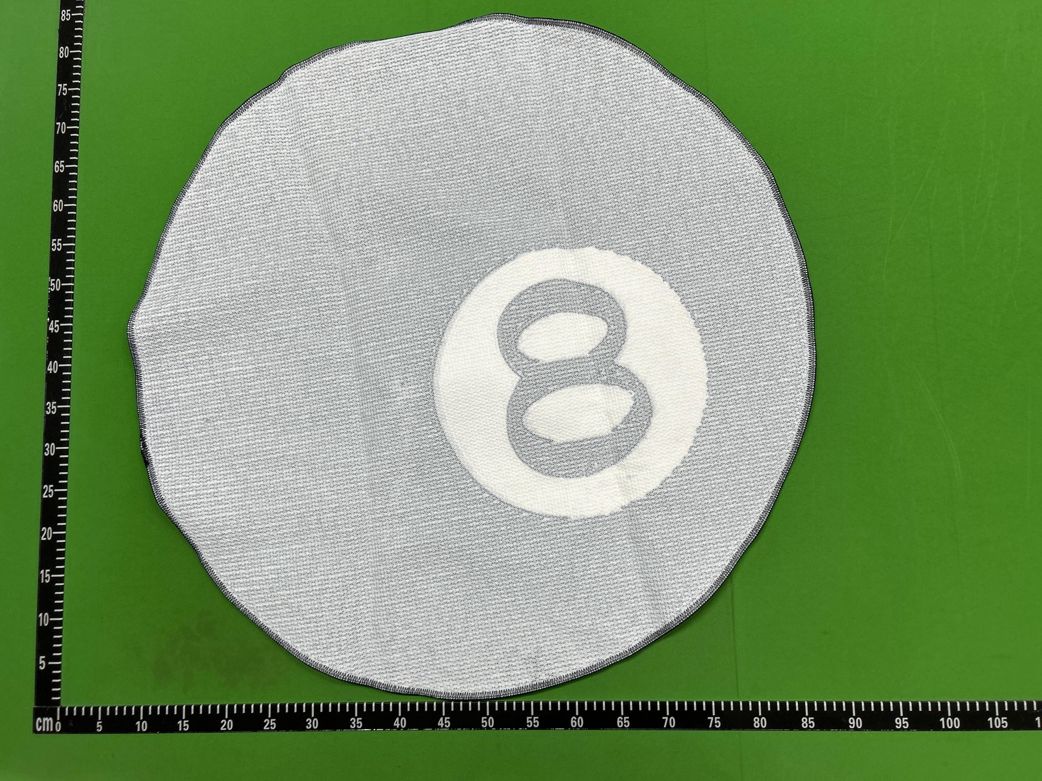 Foto QC 7 de Stussy 8-Ball Rug Black
