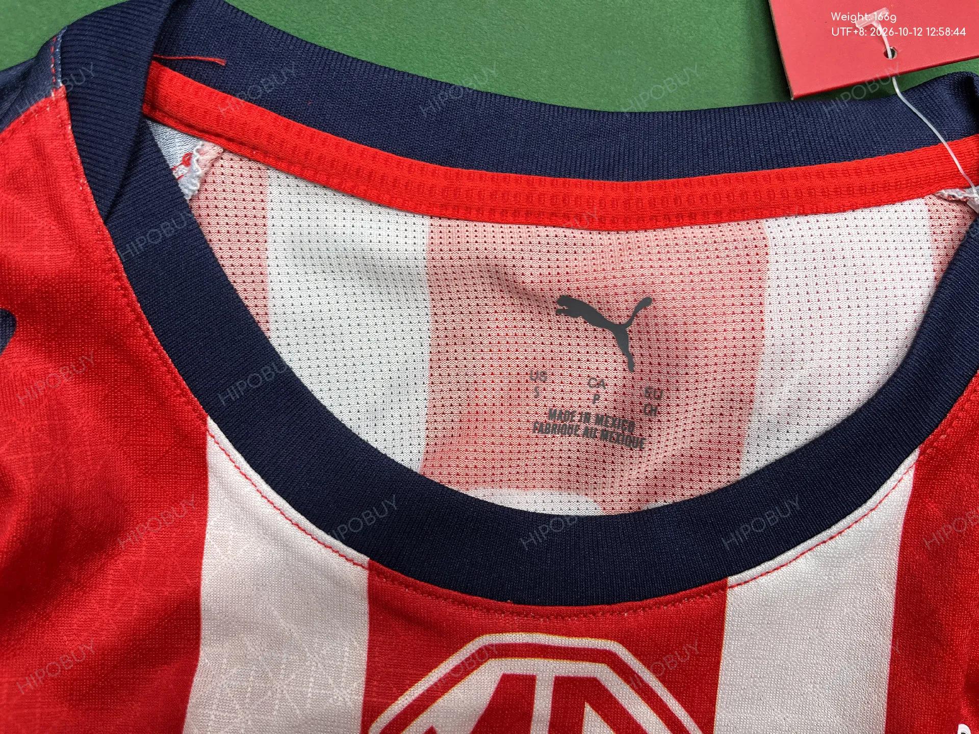 Foto QC 8 de Puma x Chivas Guadalajara 2024/25 Home Authentic Jersey Red/White