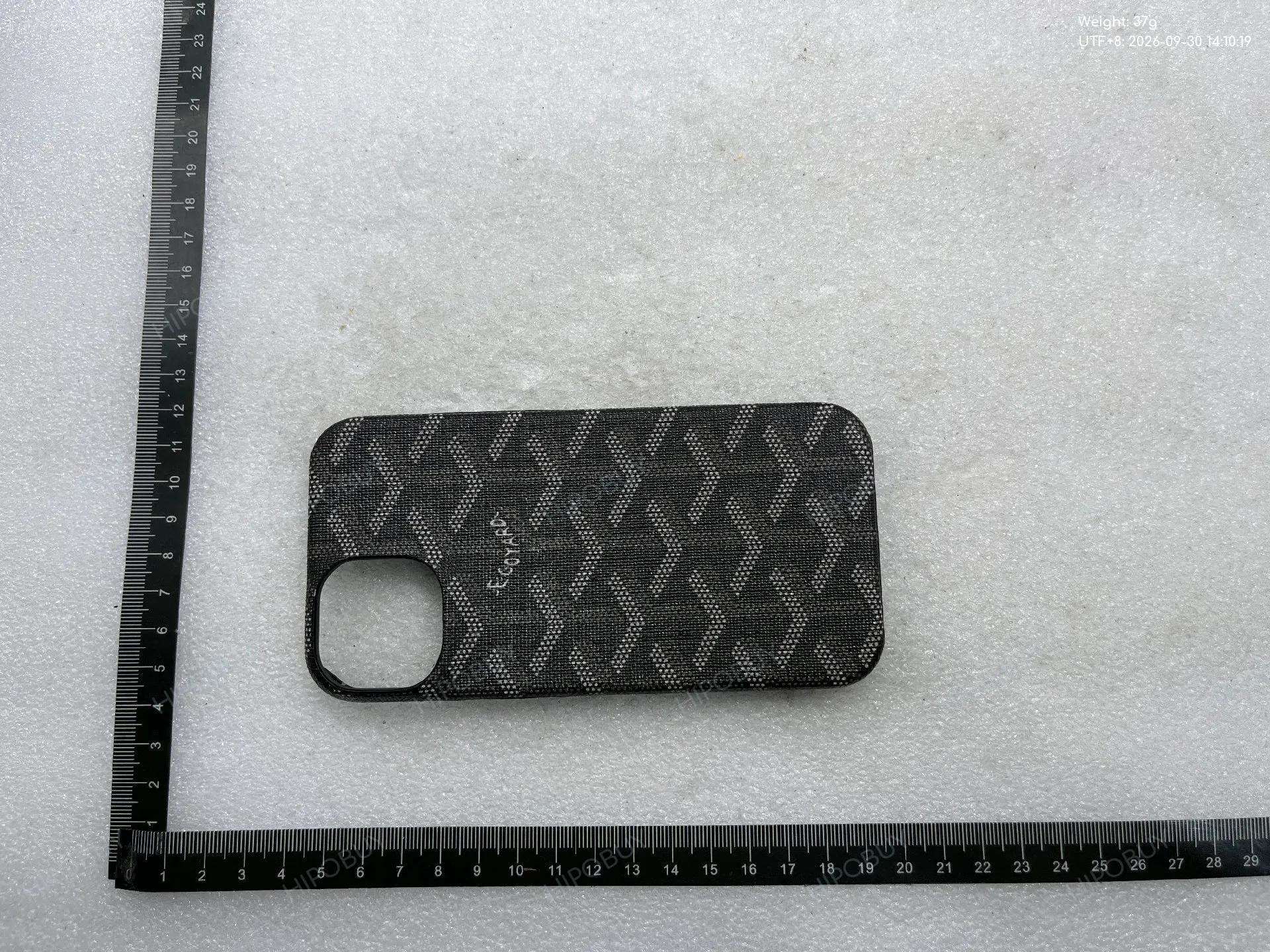 Foto QC 3 de Goyard Goyardine Case for iPhone 16 Pro Blue