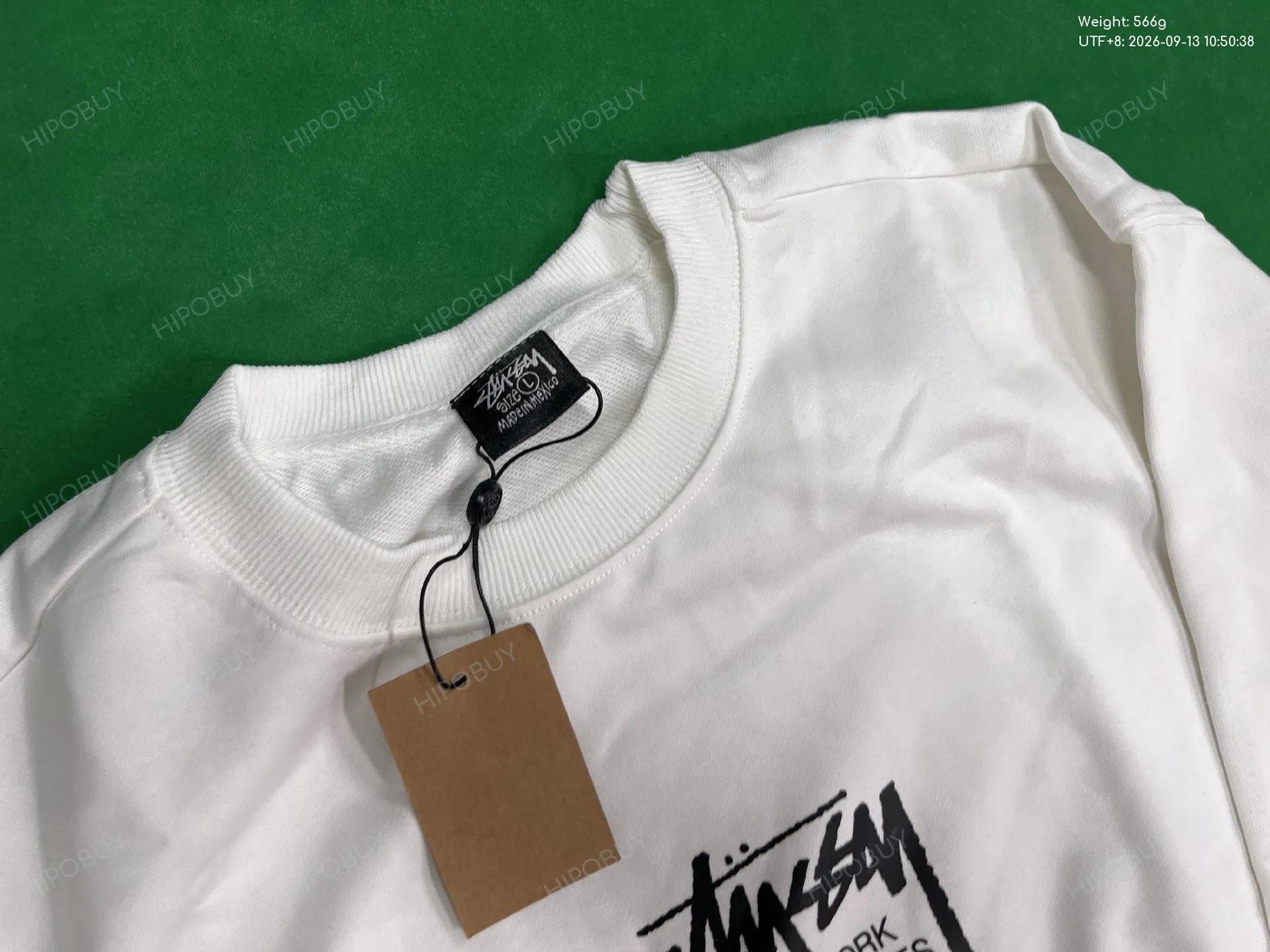 Foto QC 5 de Stussy Crewneck Sweater Basic Logo Heather Grey