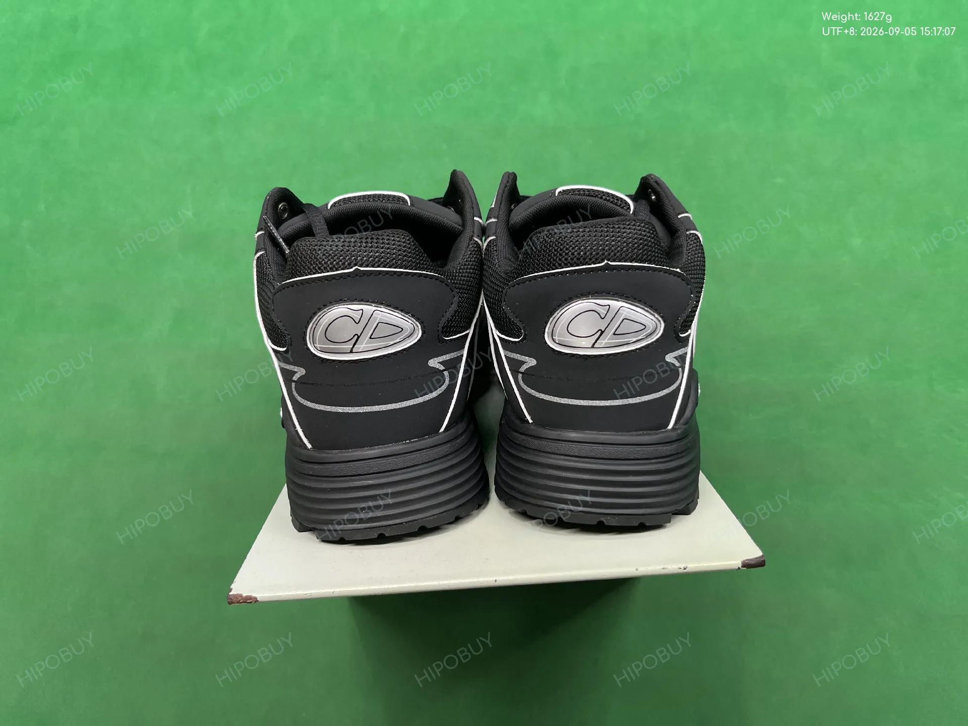 Foto QC 3 de Dior B30 Low-top Sneakers CD Logo Grey