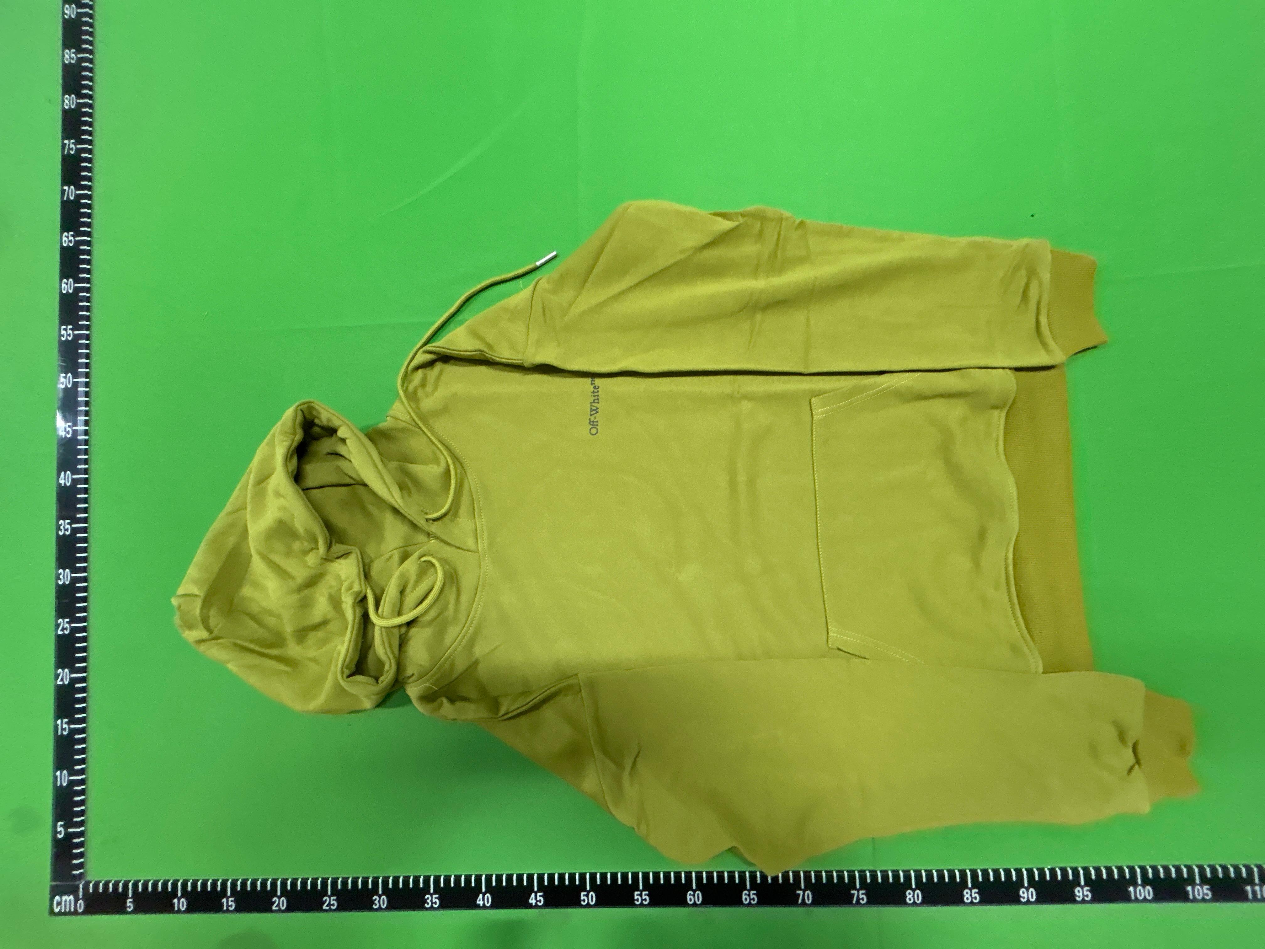 Foto QC 7 de Off-White 99 Tape Hoodie Caravaggio Arrows Black