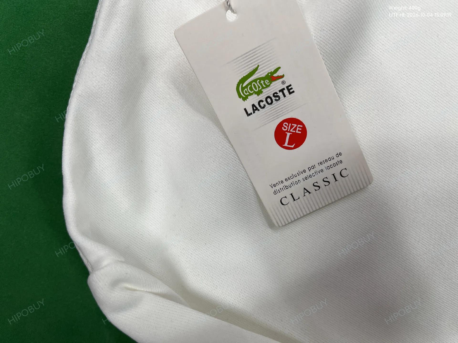 Foto QC 5 de Lacoste Hoodie Crocodile Logo Pink