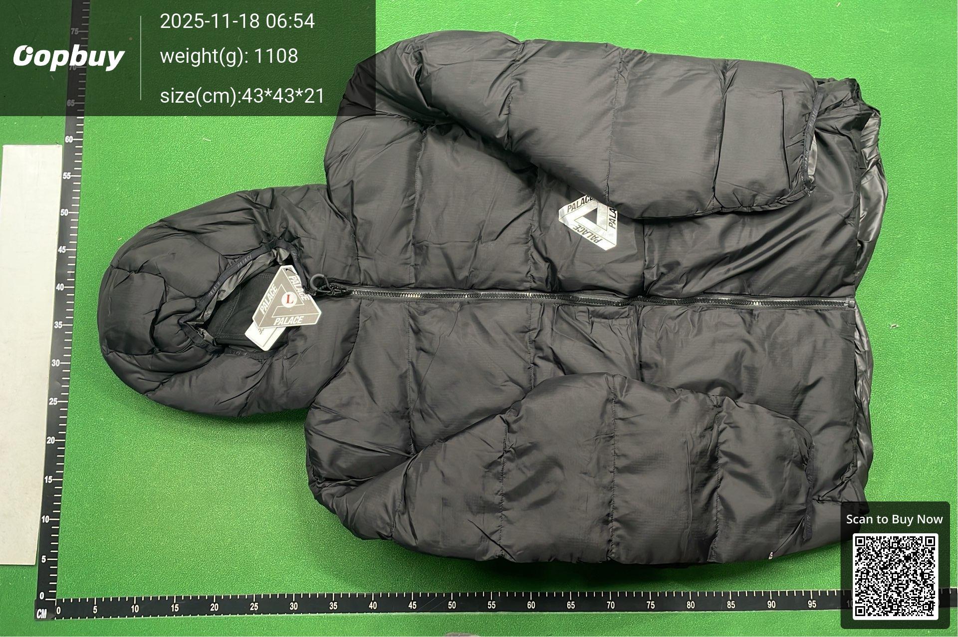 Foto QC 2 de Palace Balaclava Puffer Jacket Ripstop Olive