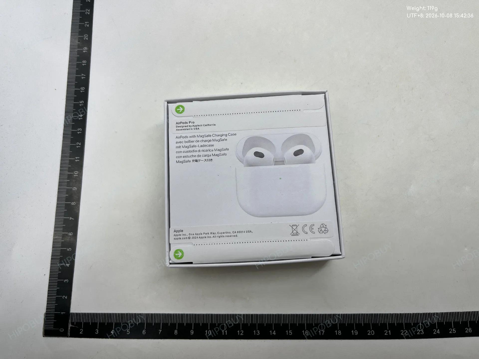 Foto QC 2 de Apple AirPods Pro (2nd Generation) White
