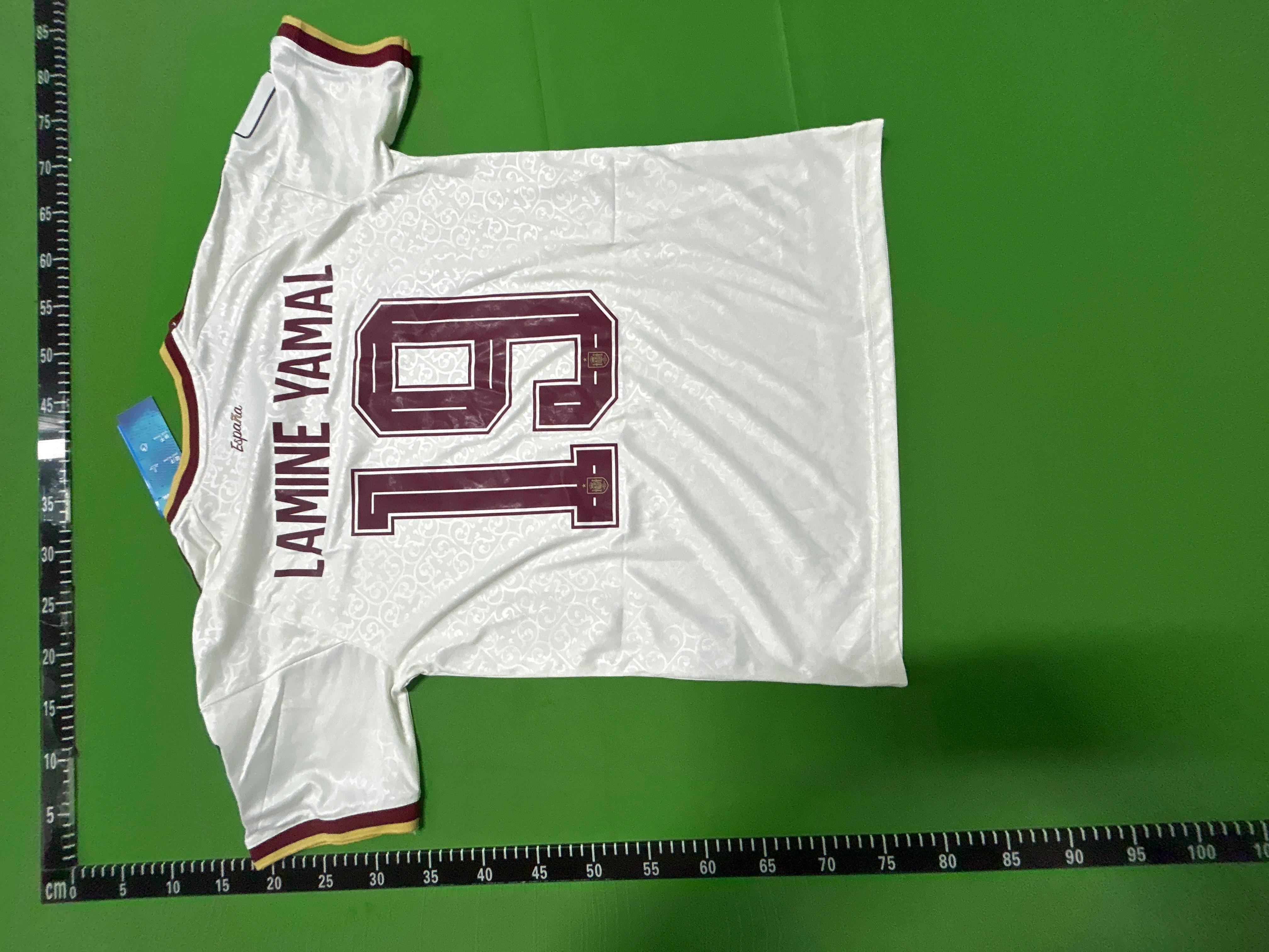 Foto QC 7 de adidas x Argentina 2024 Home Messi #10 Jersey White/Light Blue